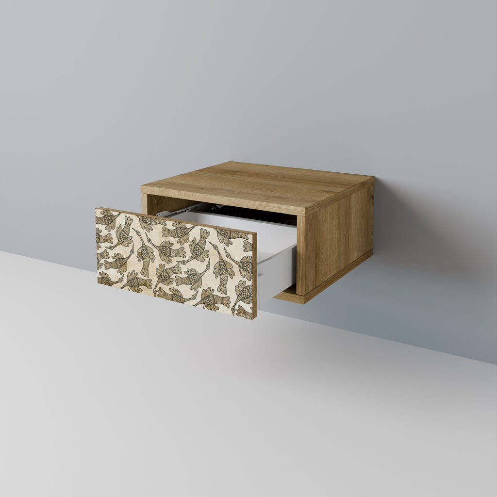 Table de chevet ALMONDINE SONGBIRD effet chêne