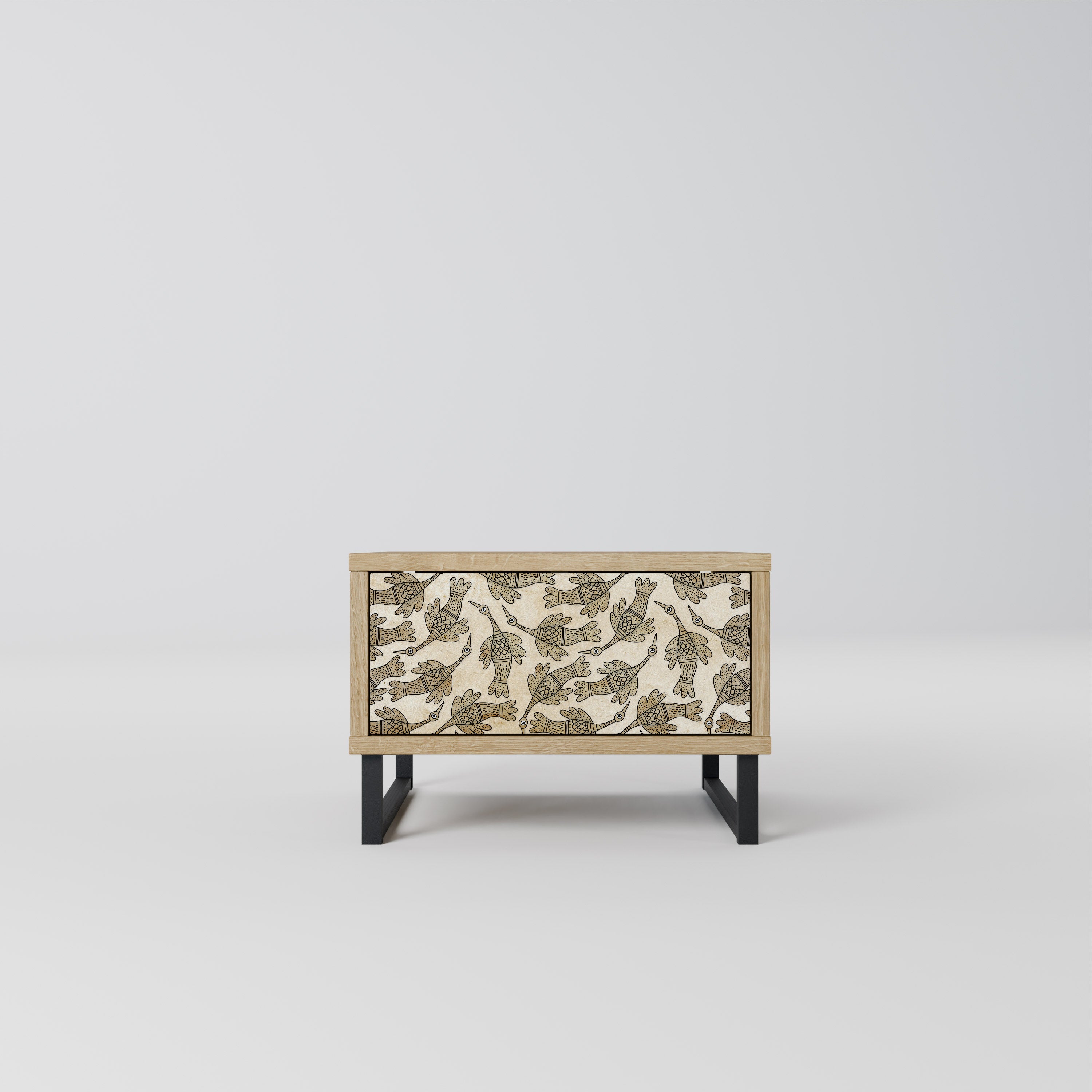 Table de chevet ALMONDINE SONGBIRD effet chêne