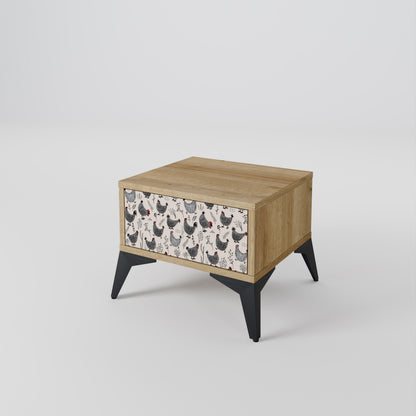 HAPPY HENS Nightstand