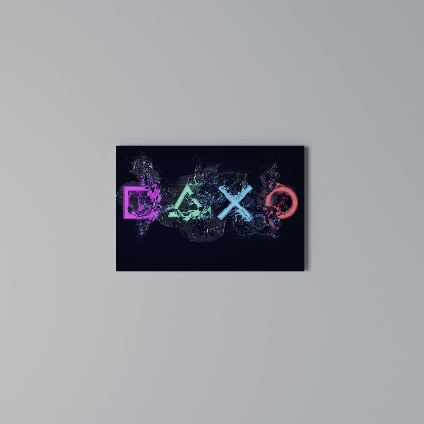 GAMING REVOLT Horizontal Canvas Print