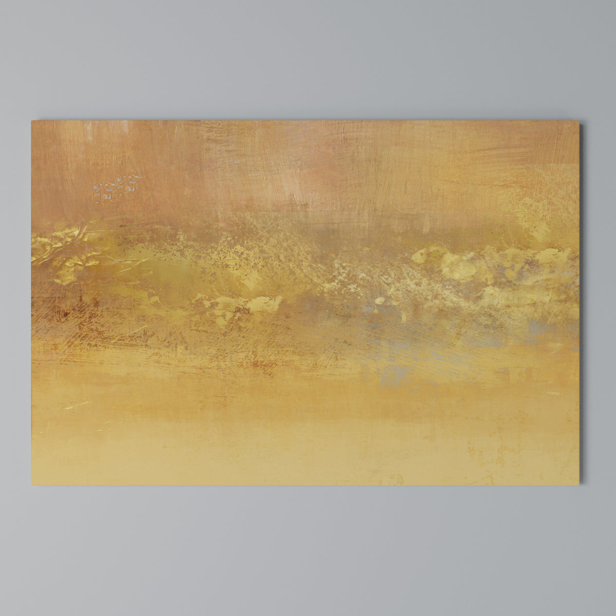 ORANGE IMPRESSION Horizontal Canvas Print
