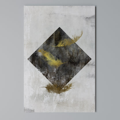 FALLING LIGHTNESS Vertical Canvas Print