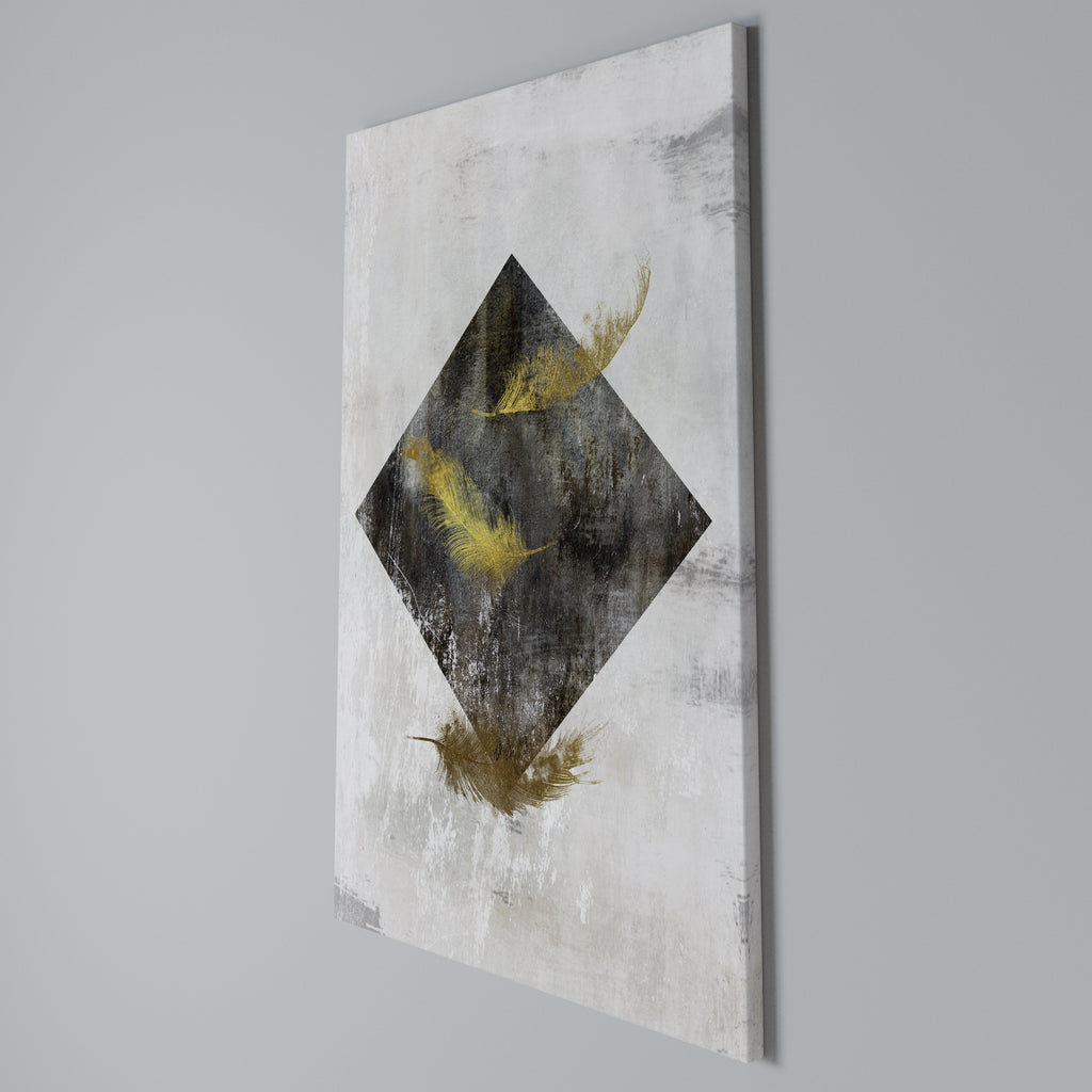 FALLING LIGHTNESS Vertical Canvas Print