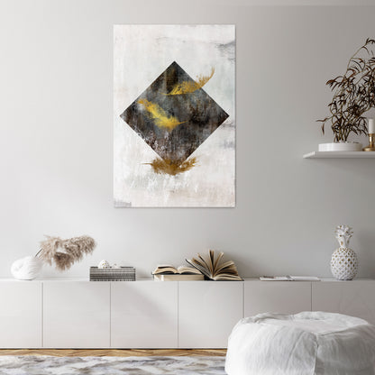 FALLING LIGHTNESS Vertical Canvas Print