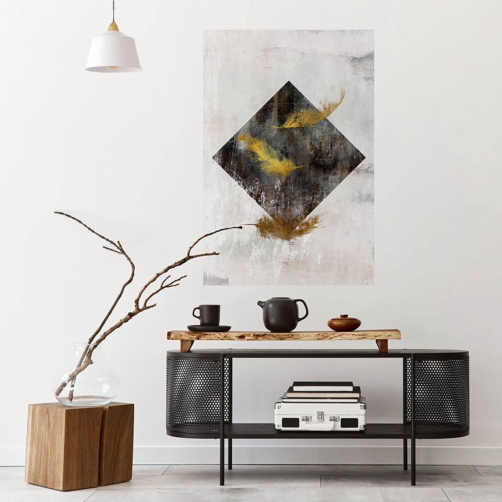 Affiche verticale autocollante FALLING LIGHTNESS