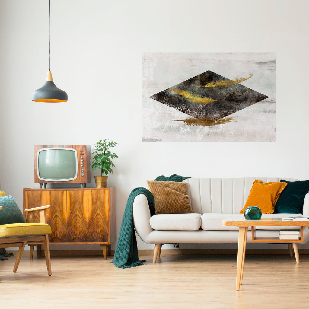 Affiche horizontale autocollante FALLING LIGHTNESS