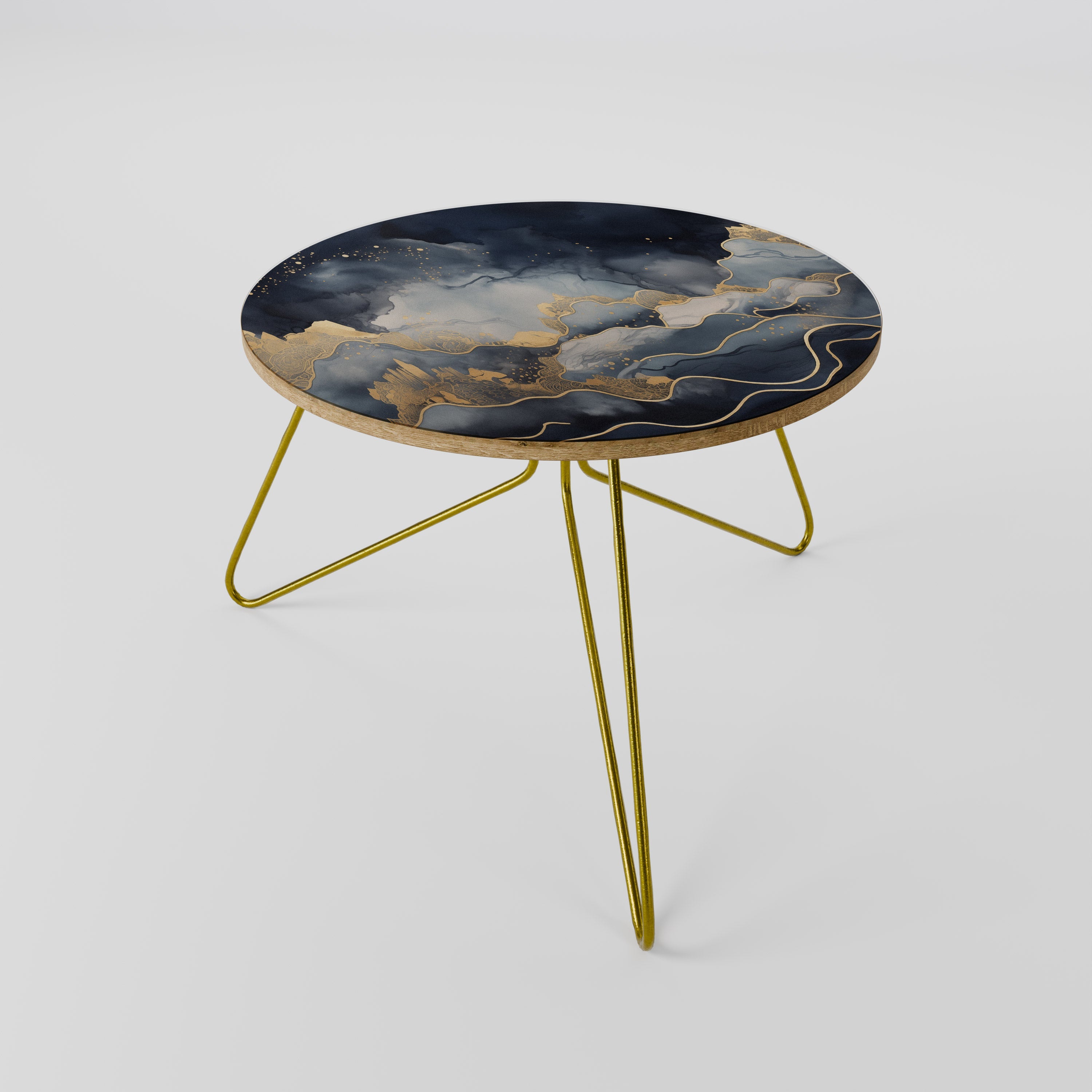 Table basse GOLDEN PEAK OF BLUE 60