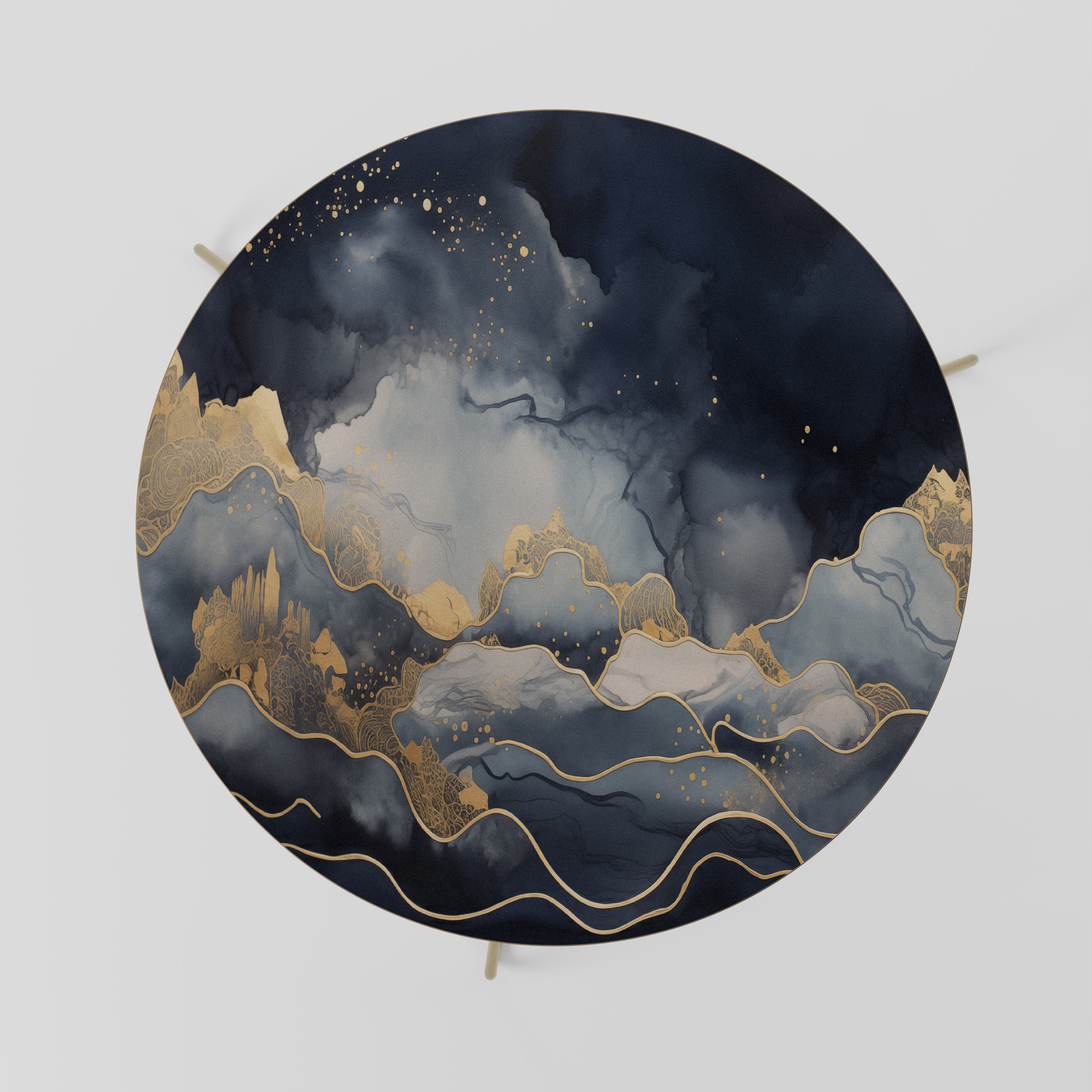 Table basse GOLDEN PEAK OF BLUE 69