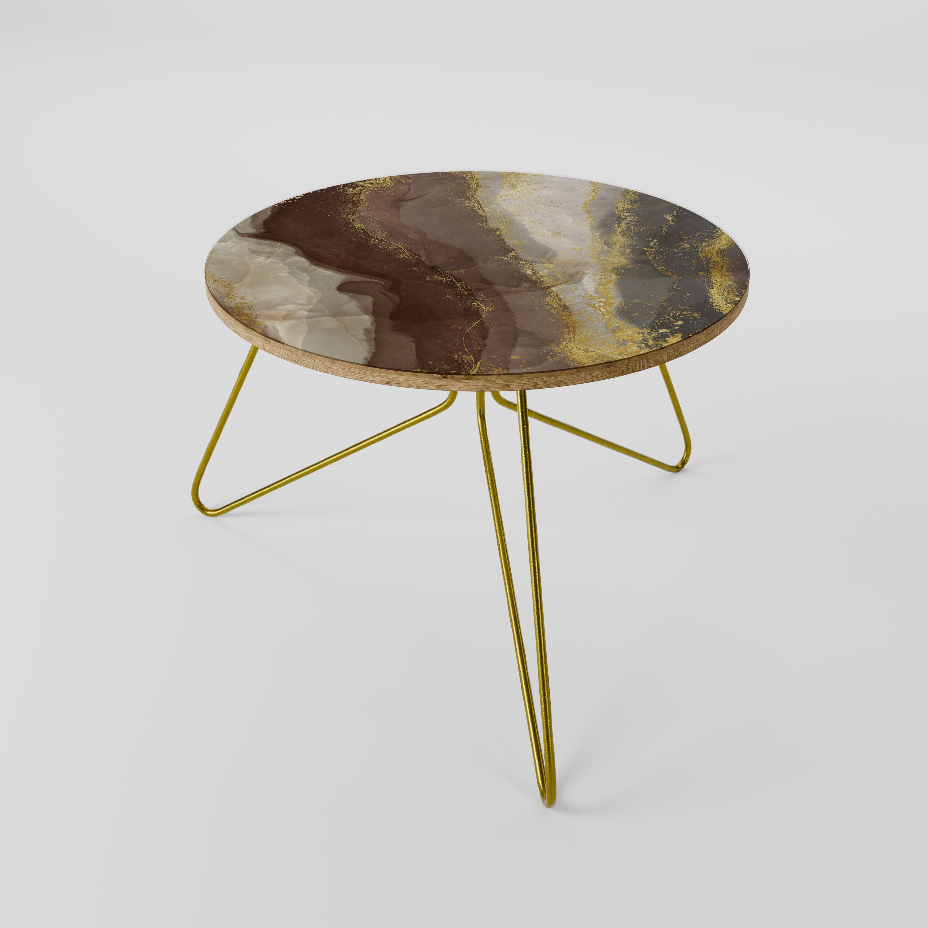 Table basse MARBLED ELEGANCE 60