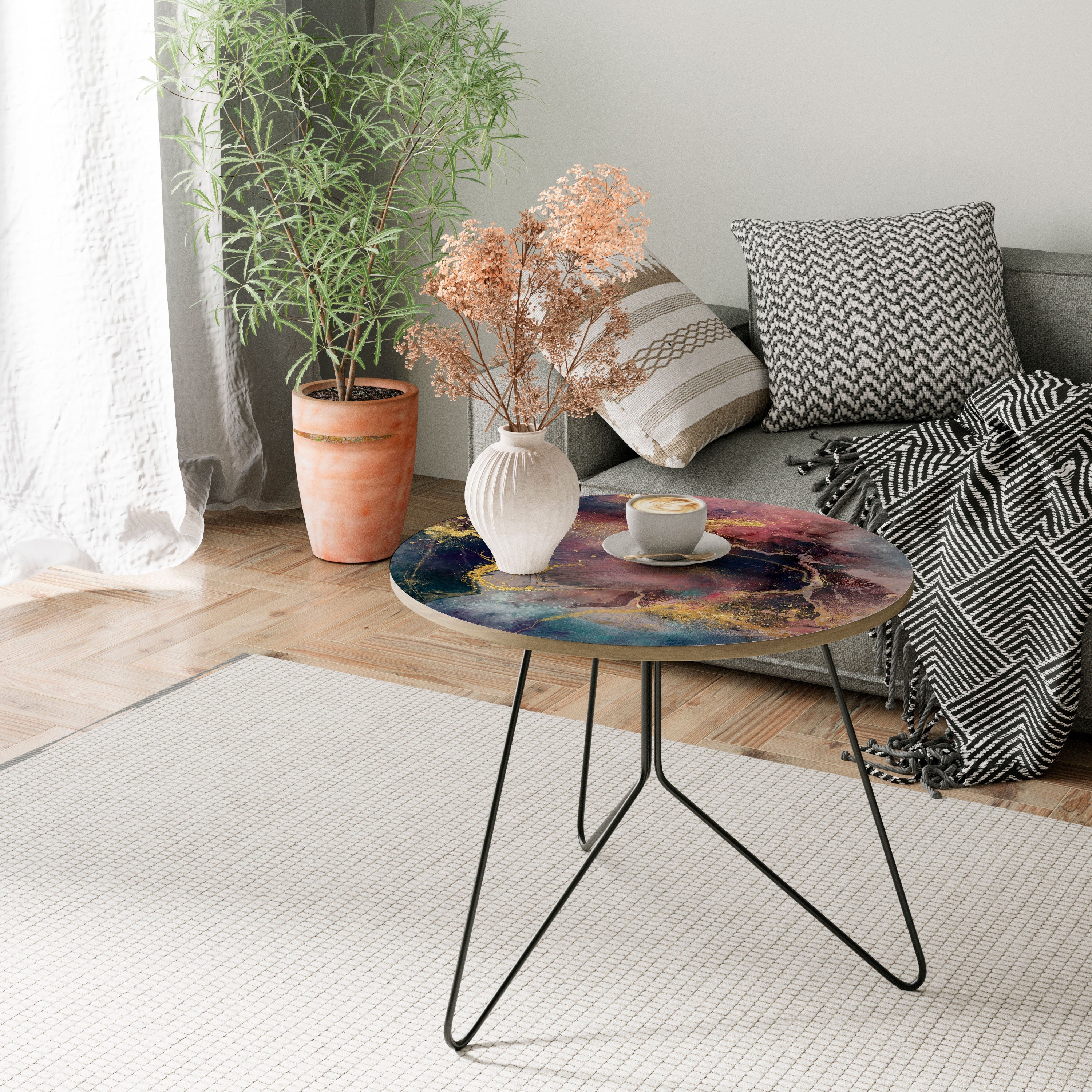 Table basse GALAXY GOLDEN DUST 69