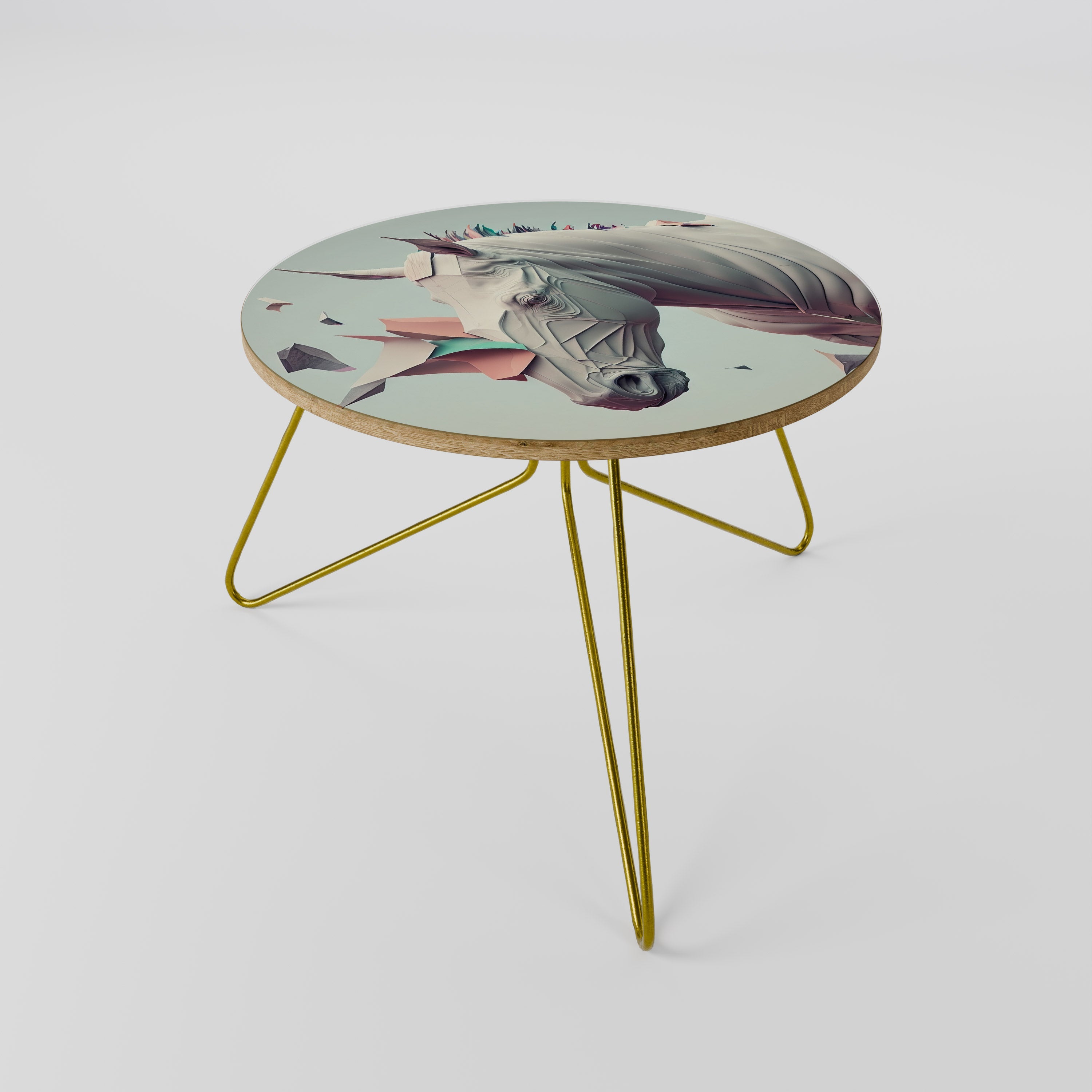 Table basse FUTURISTIC HORSE 60