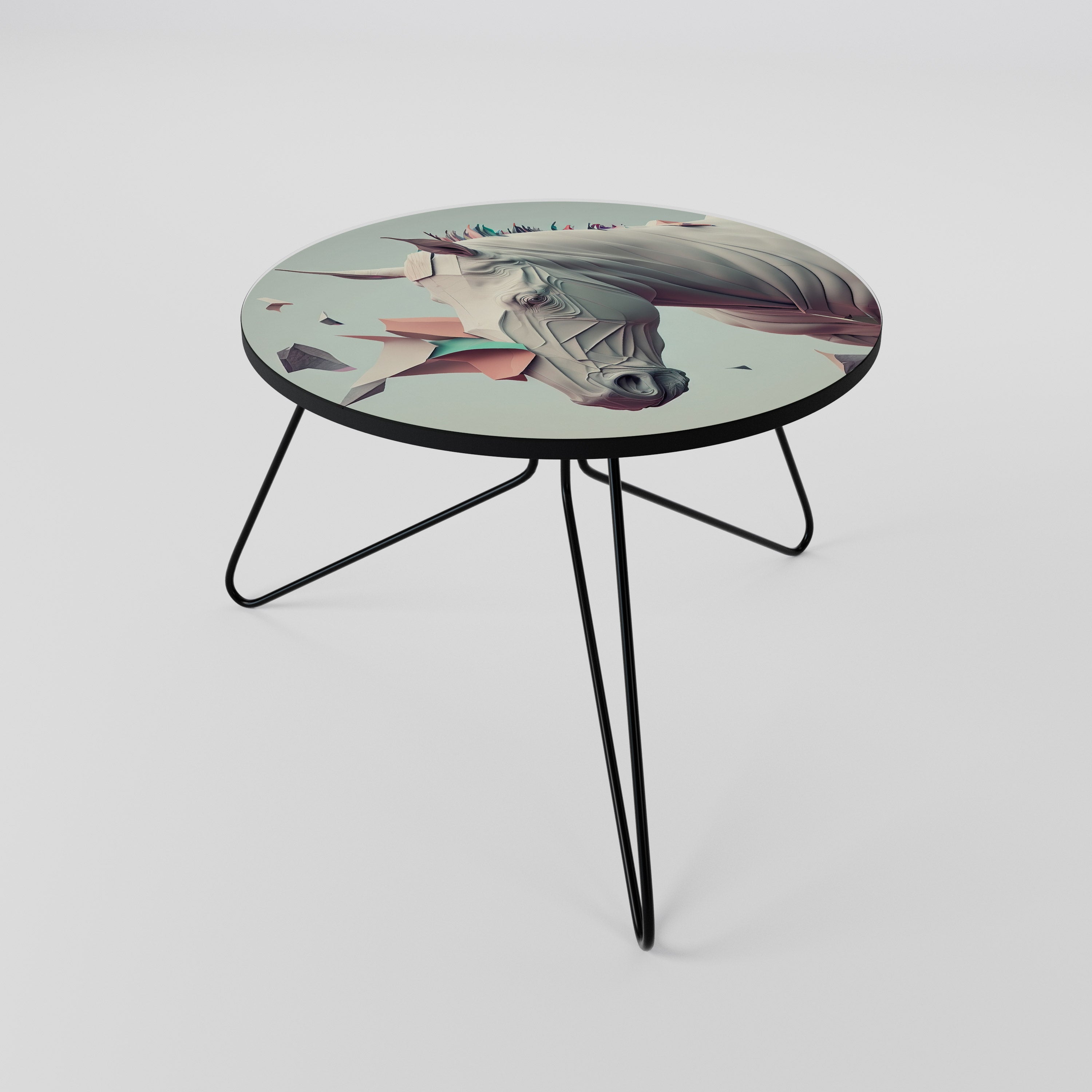 Table basse FUTURISTIC HORSE 60