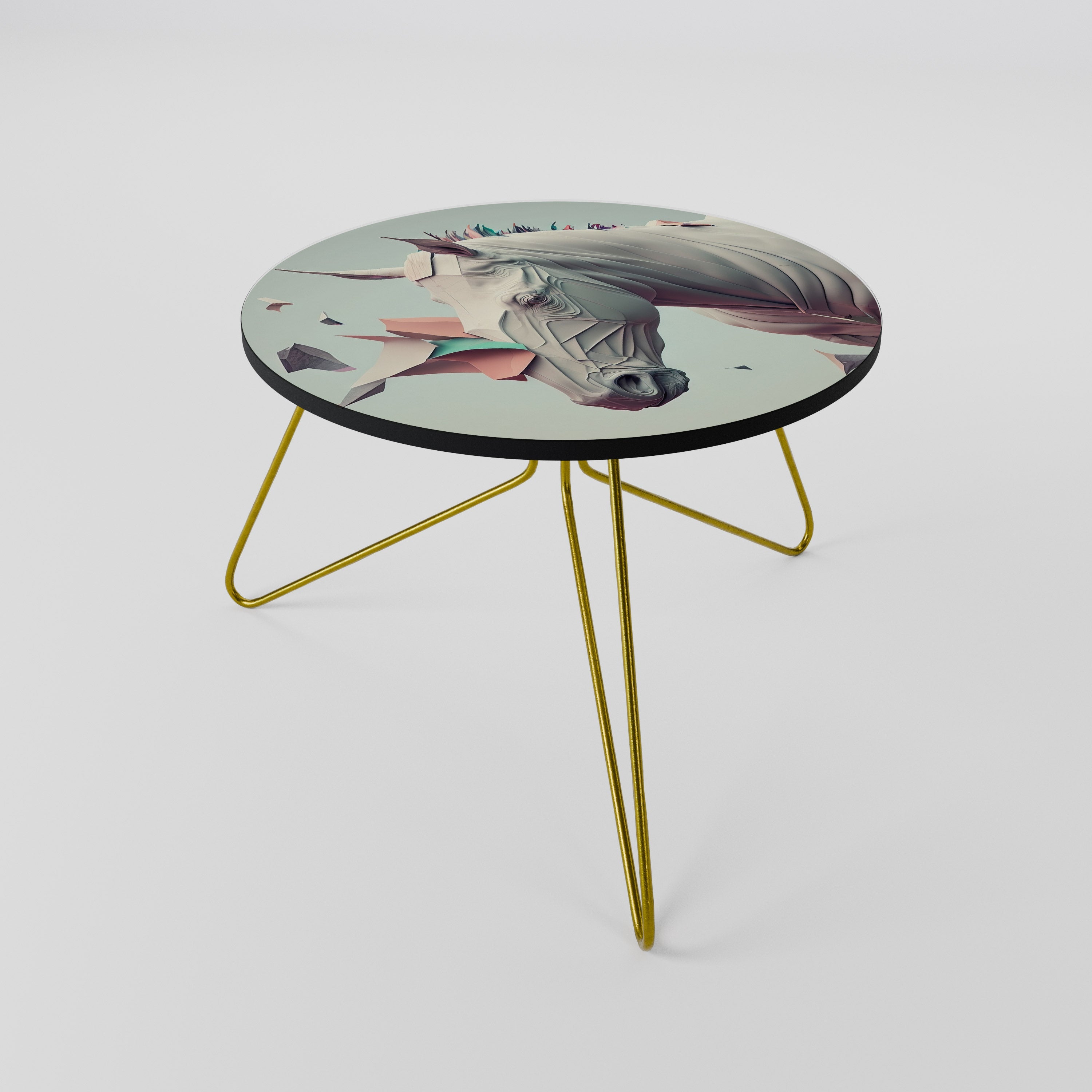 Table basse FUTURISTIC HORSE 60