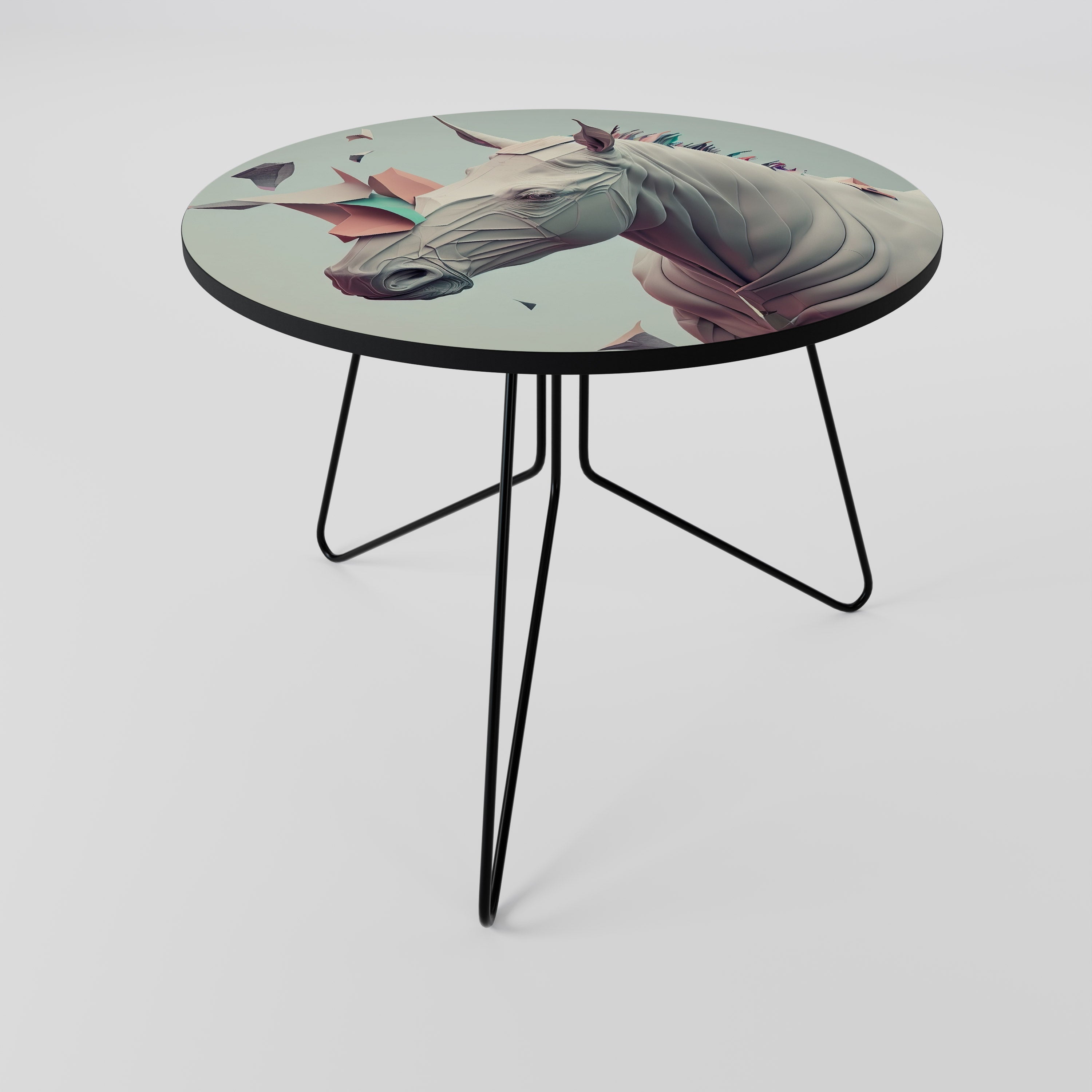 Table basse FUTURISTIC HORSE 69