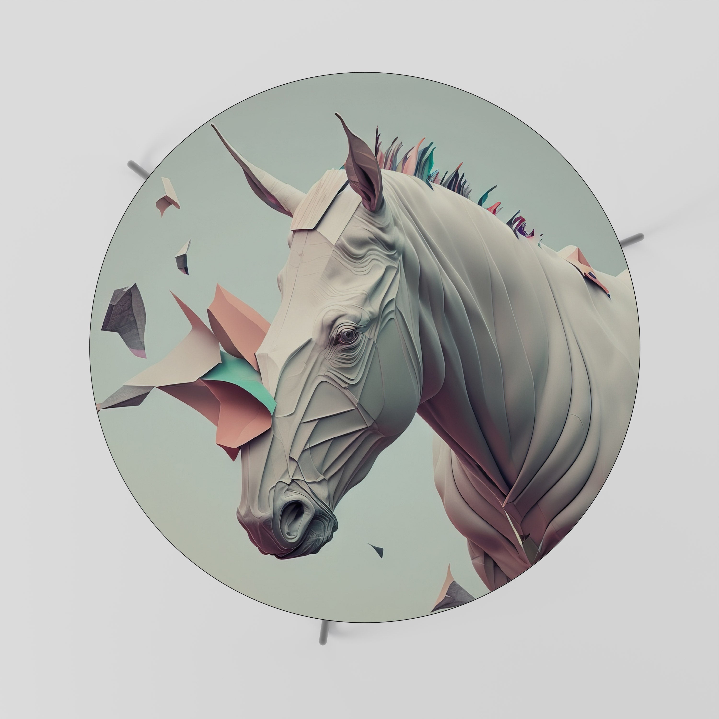 Table basse FUTURISTIC HORSE 69