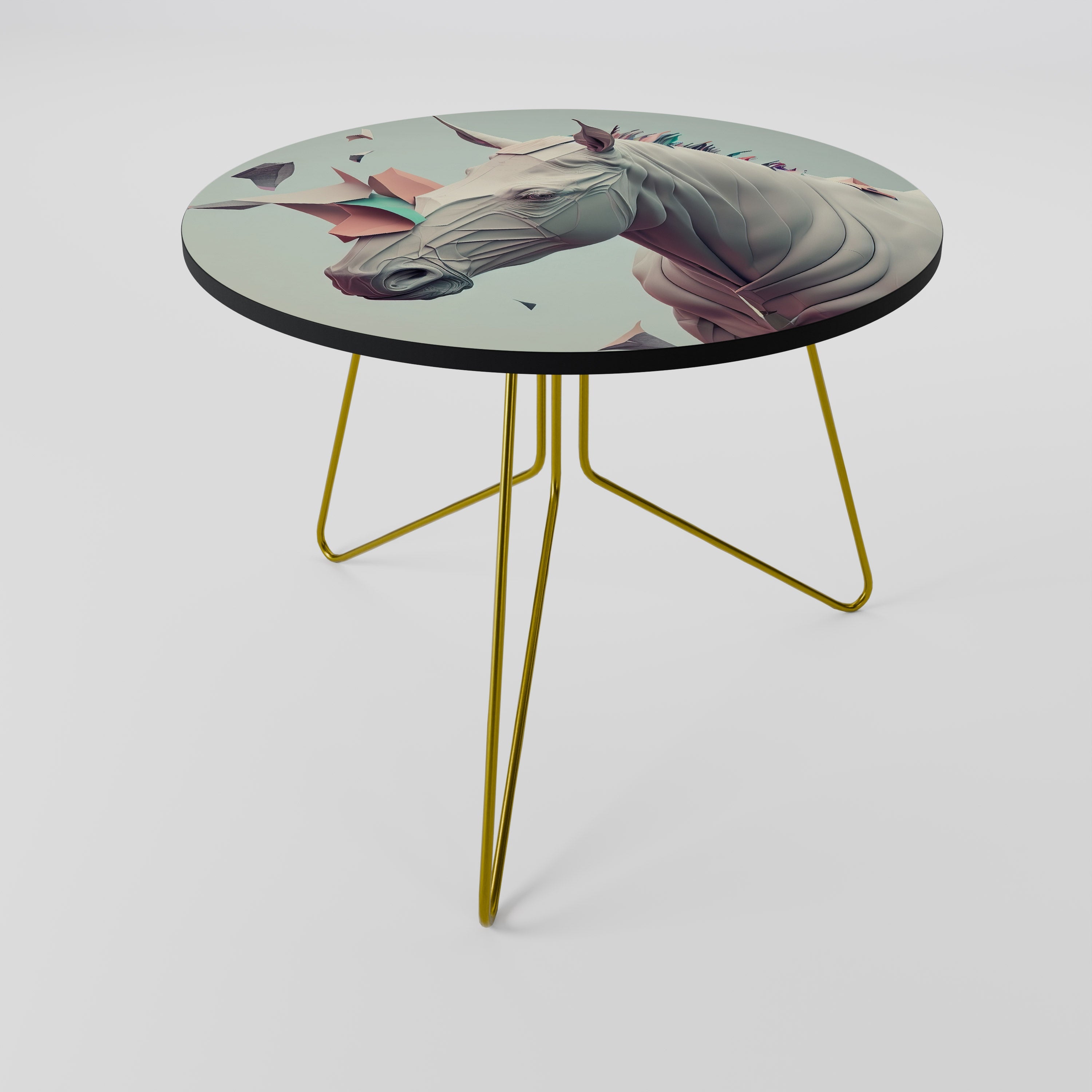 Table basse FUTURISTIC HORSE 69