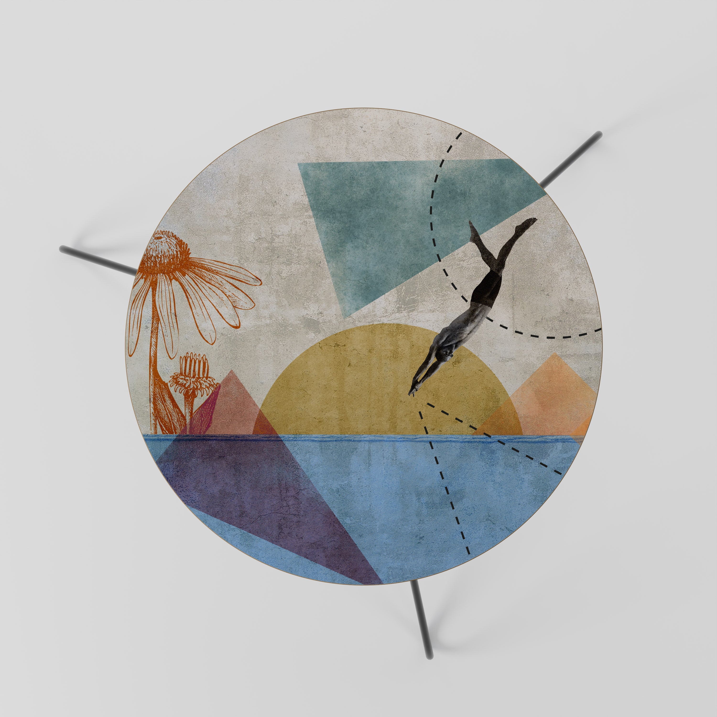 JUMP AROUND THE SHAPES Coffee Table 60