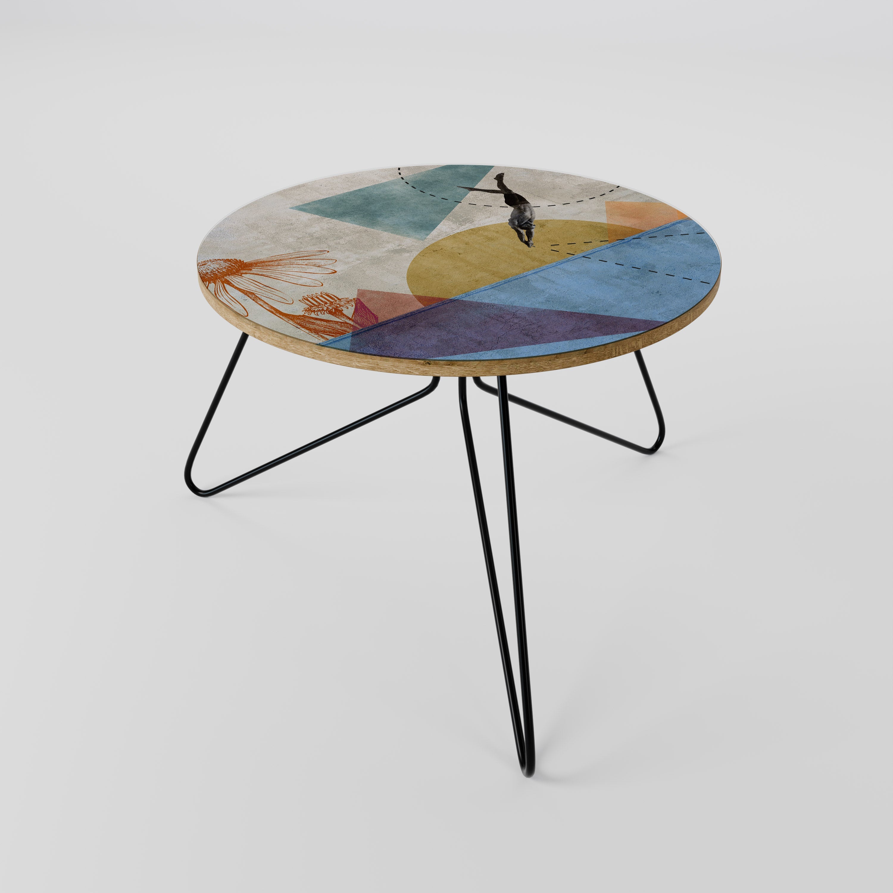 JUMP AROUND THE SHAPES Coffee Table 60