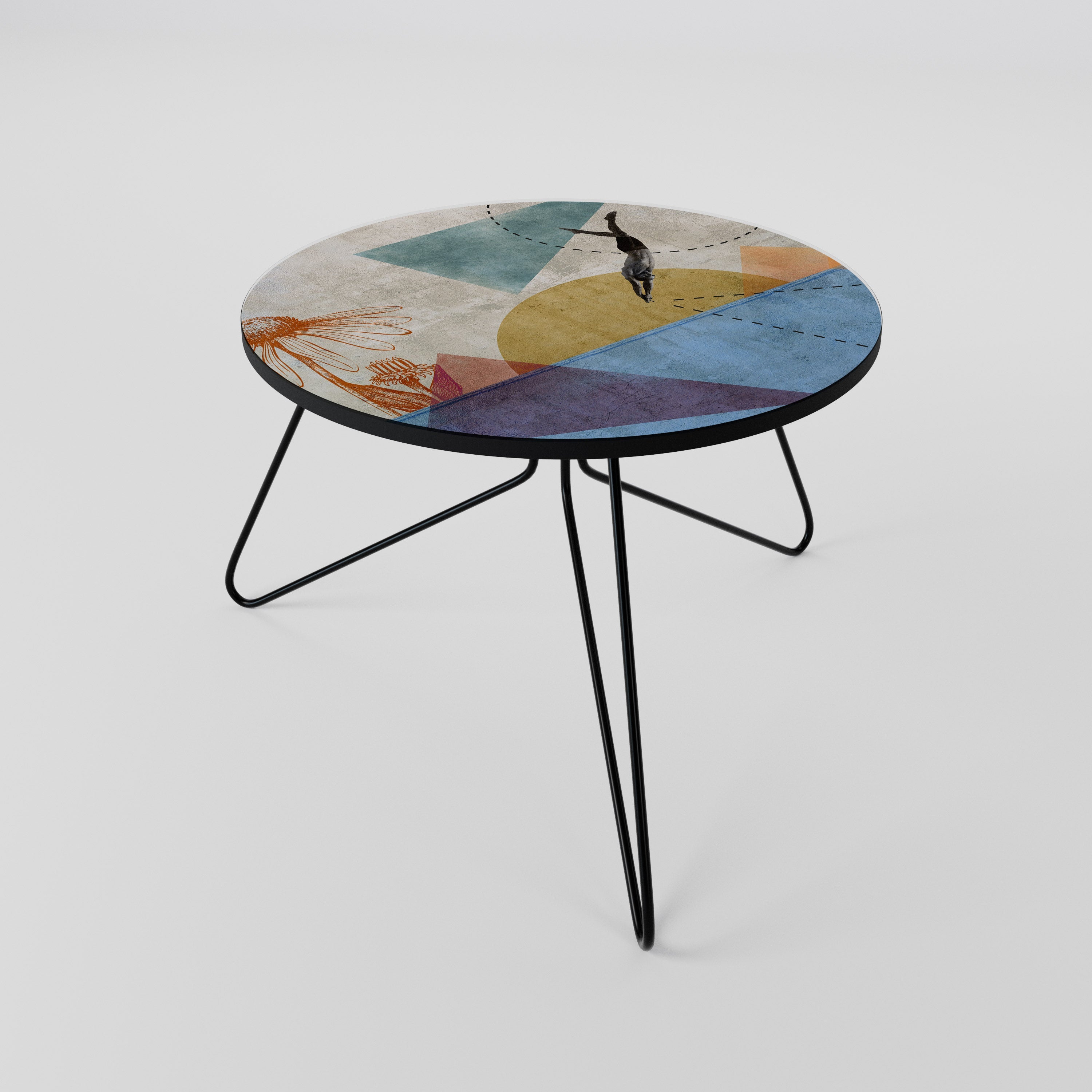 Table basse JUMP AROUND THE SHAPES 60