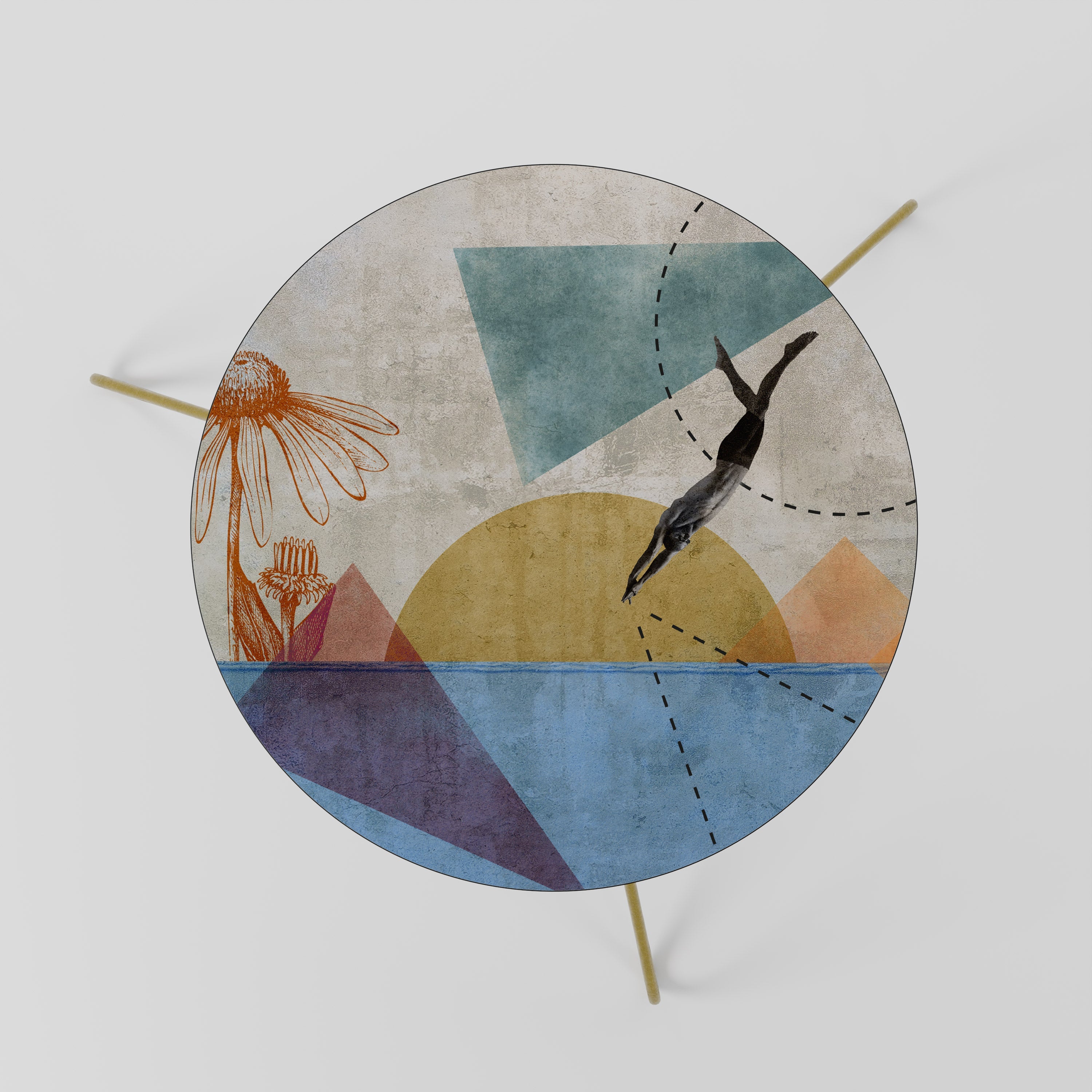 JUMP AROUND THE SHAPES Coffee Table 60