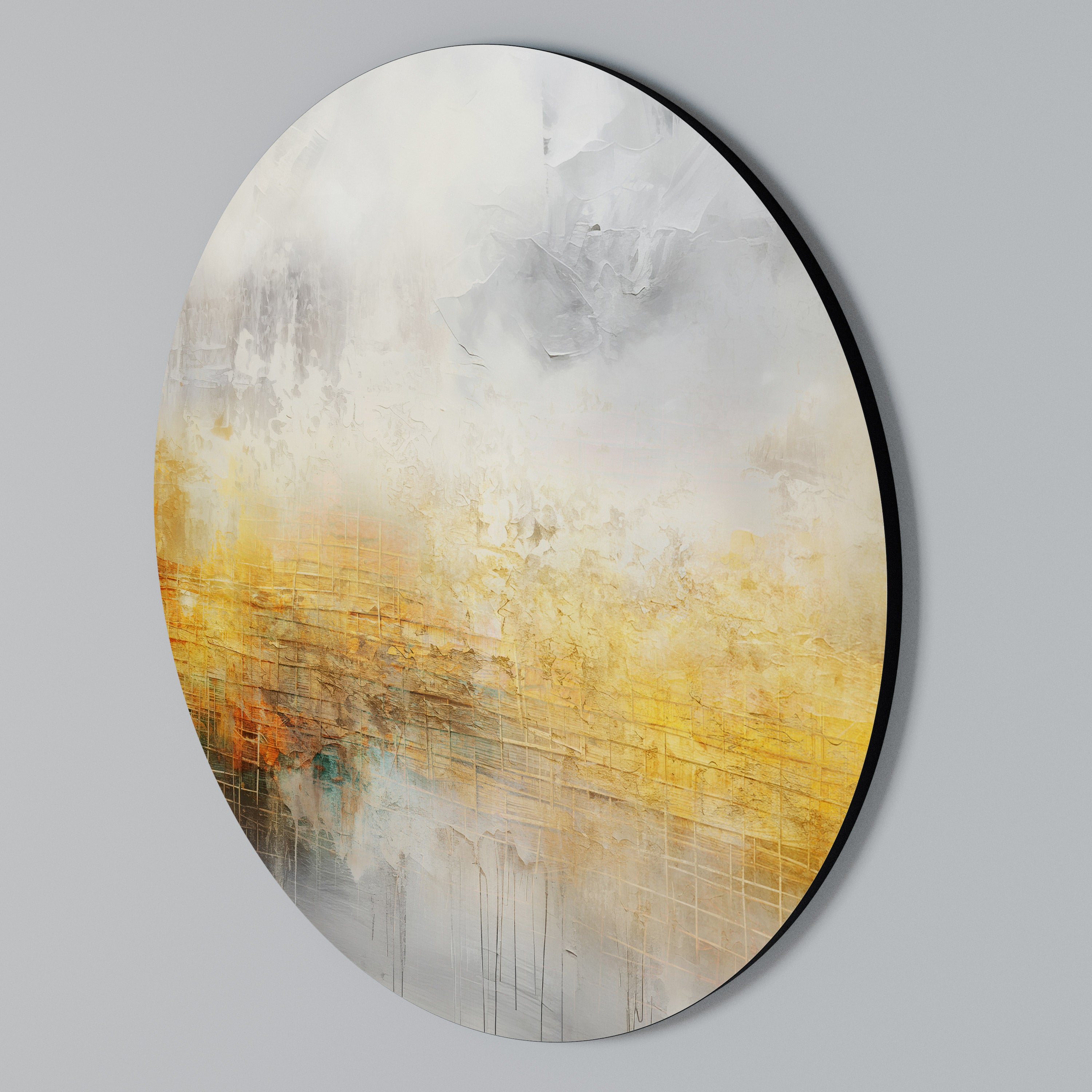 IMPRESSIONAL DAWN Round Wall Art