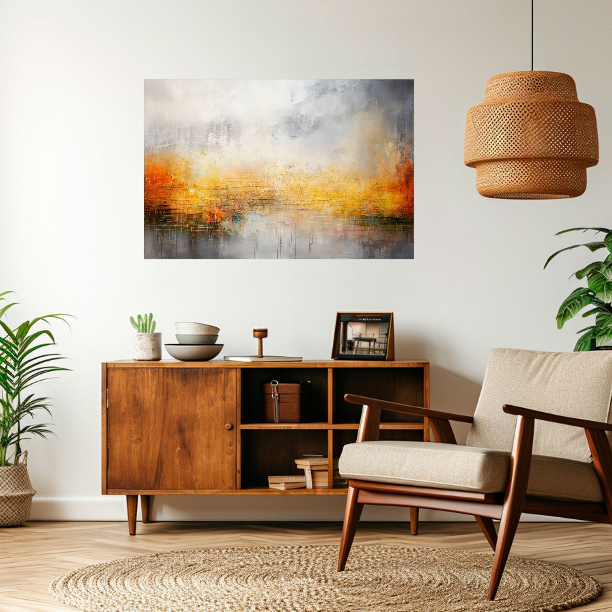 Affiche horizontale autocollante IMPRESSIONAL DAWN