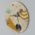 SHAPES OF BALLERINA Round Wall Art