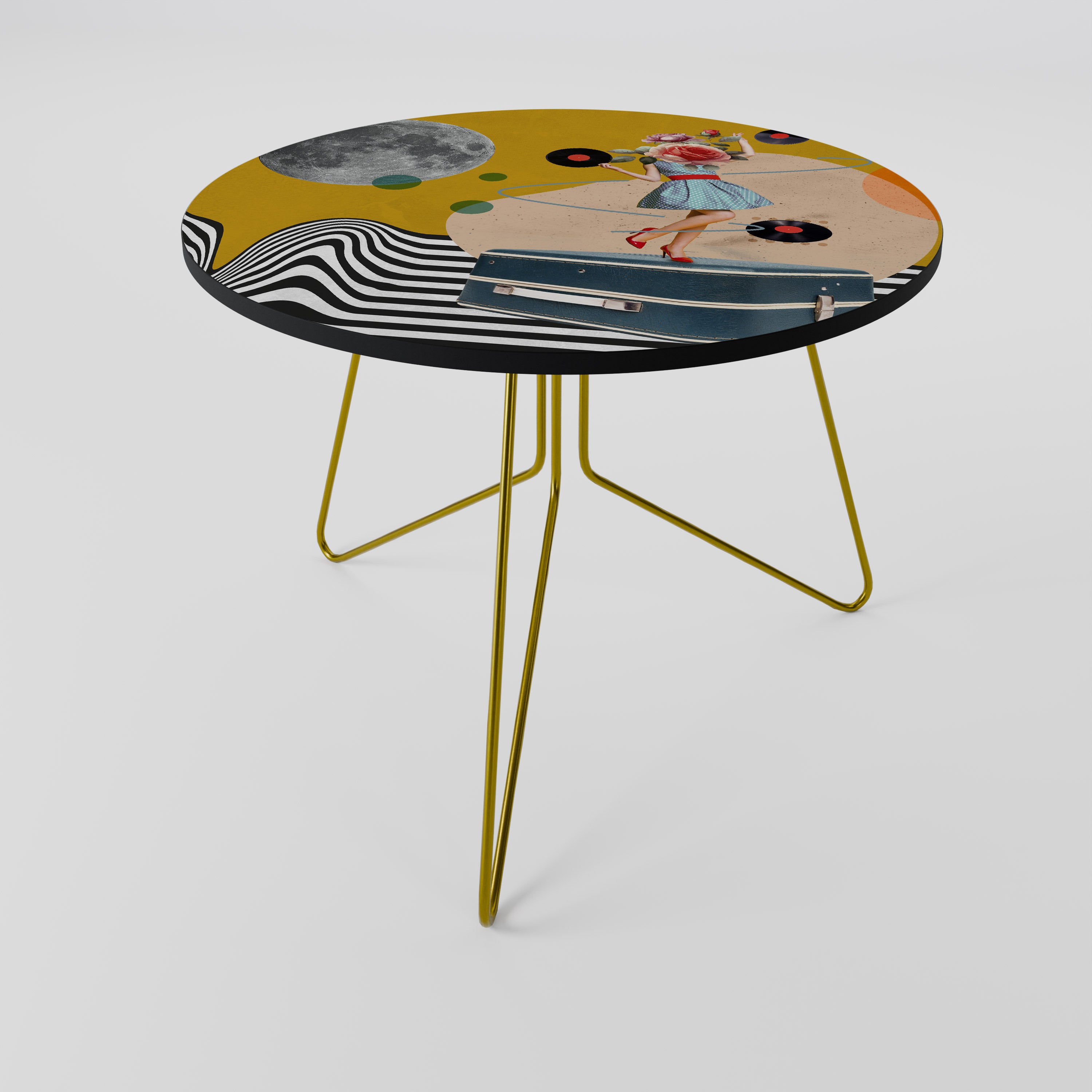 VINYL RETROSPECTION Coffee Table