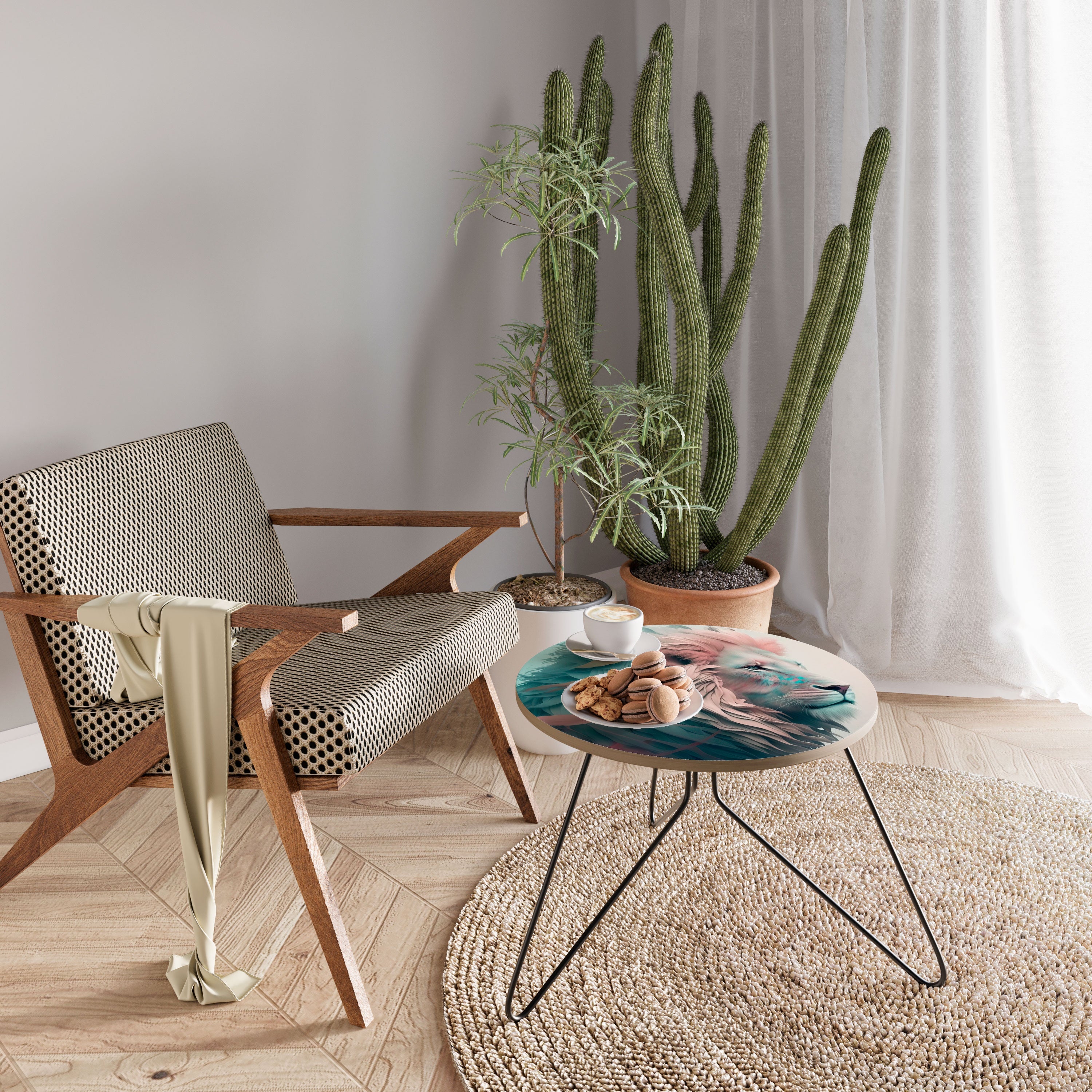 LUMINOUS LION MAJESTY Coffee Table 60