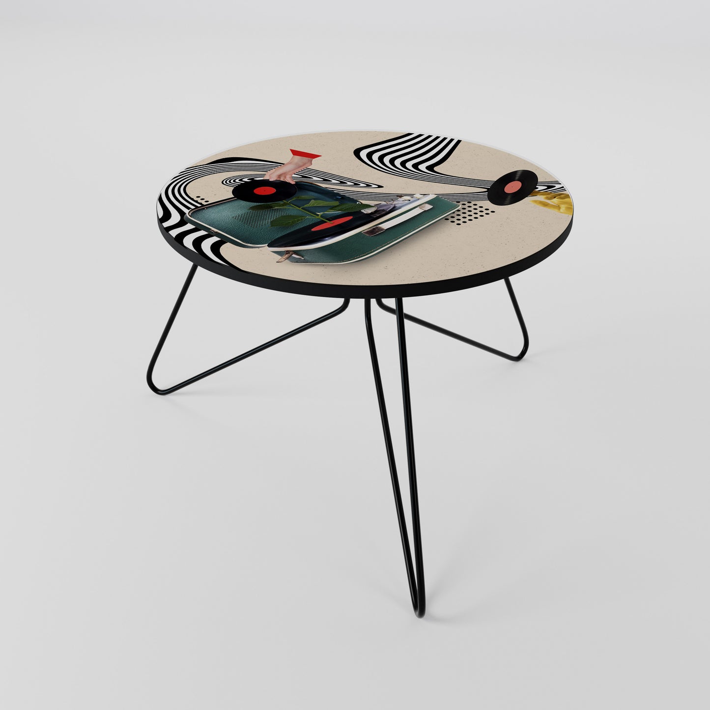 VINYL VARIATION Coffee Table