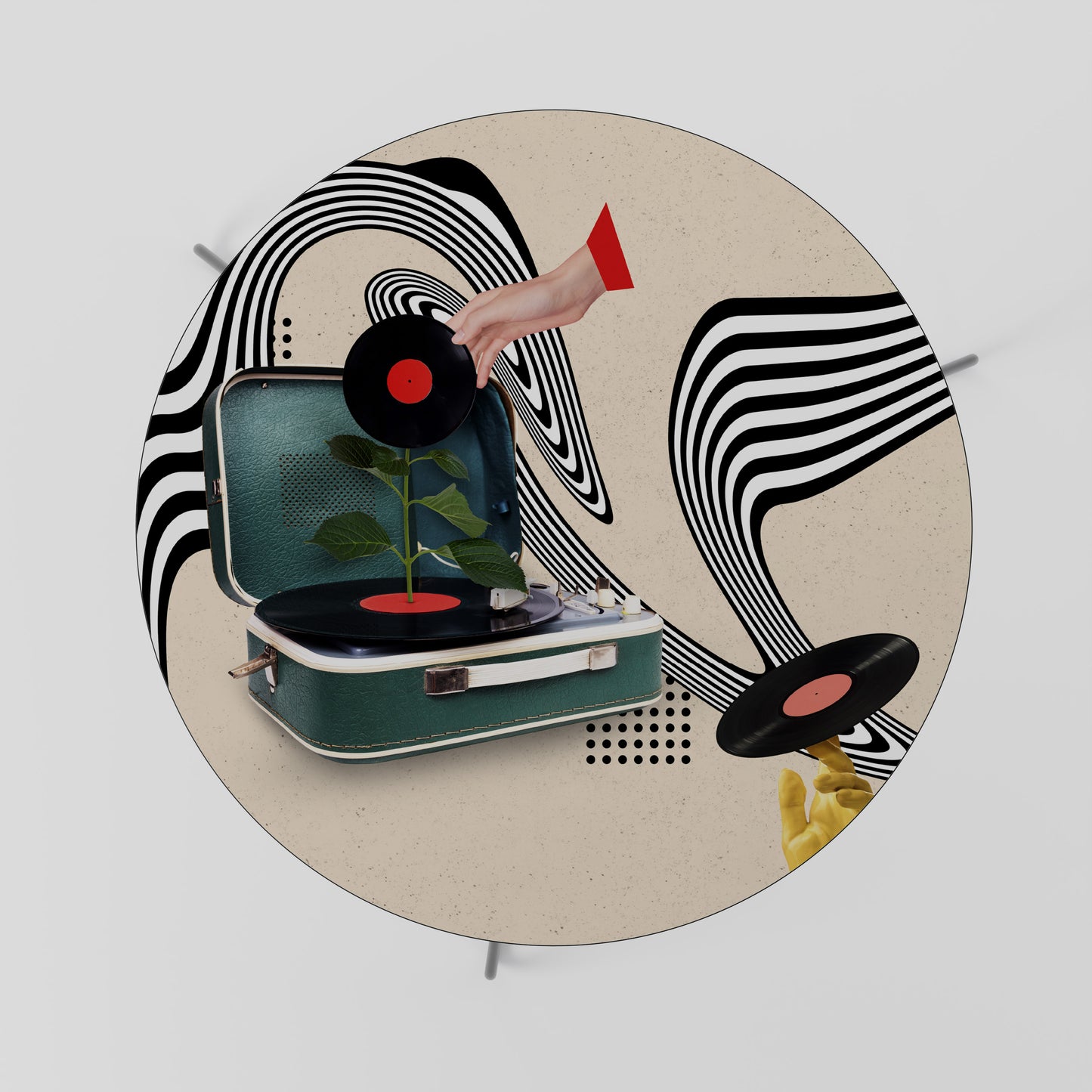 VINYL VARIATION Coffee Table