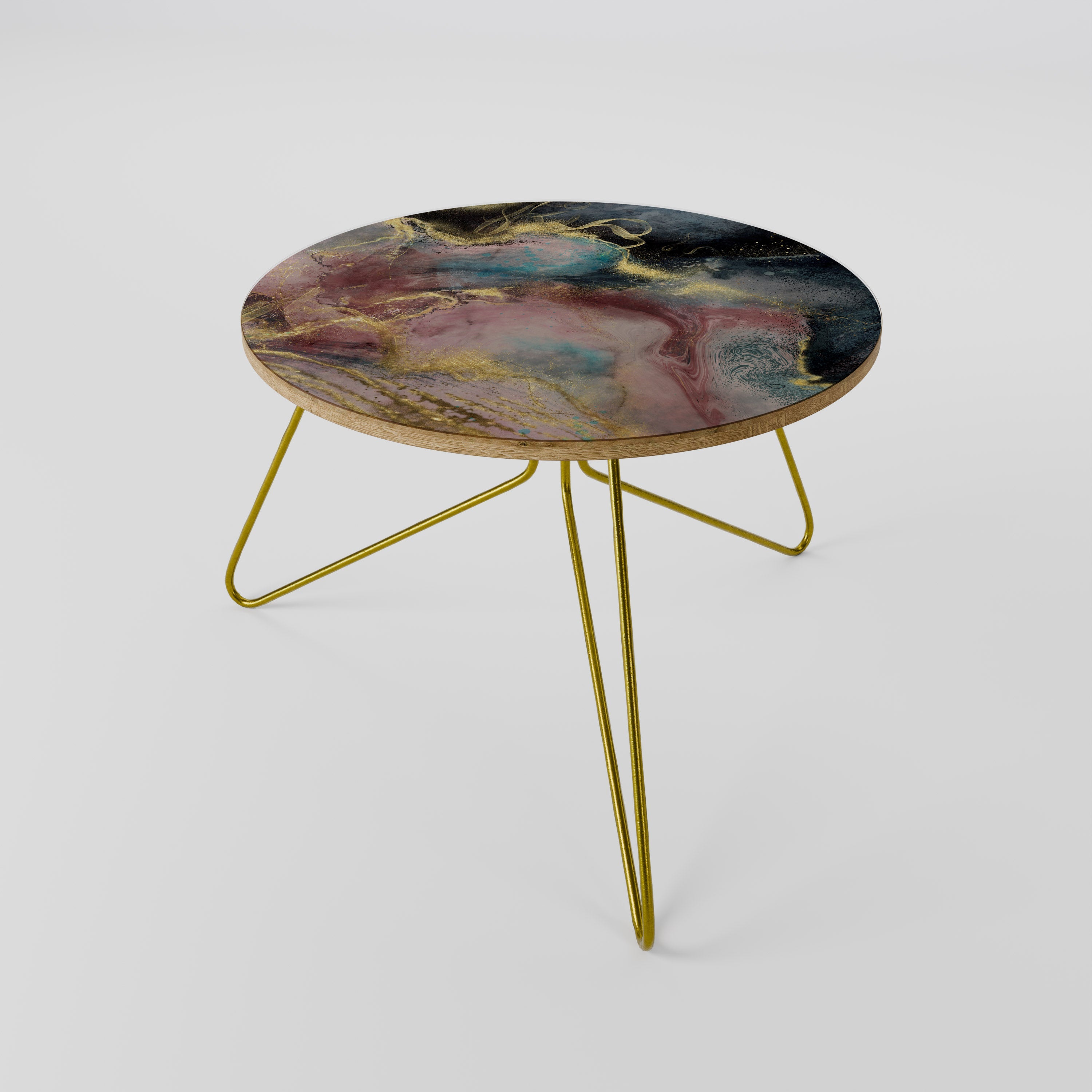 Table basse en marbre terreux 60