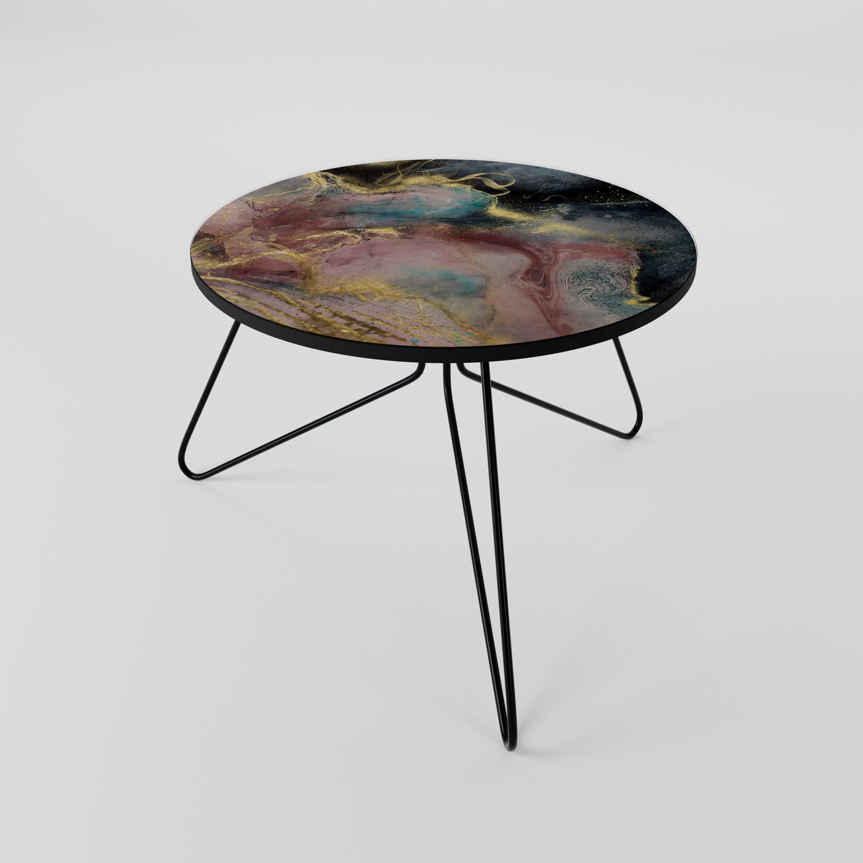 Table basse en marbre terreux 60