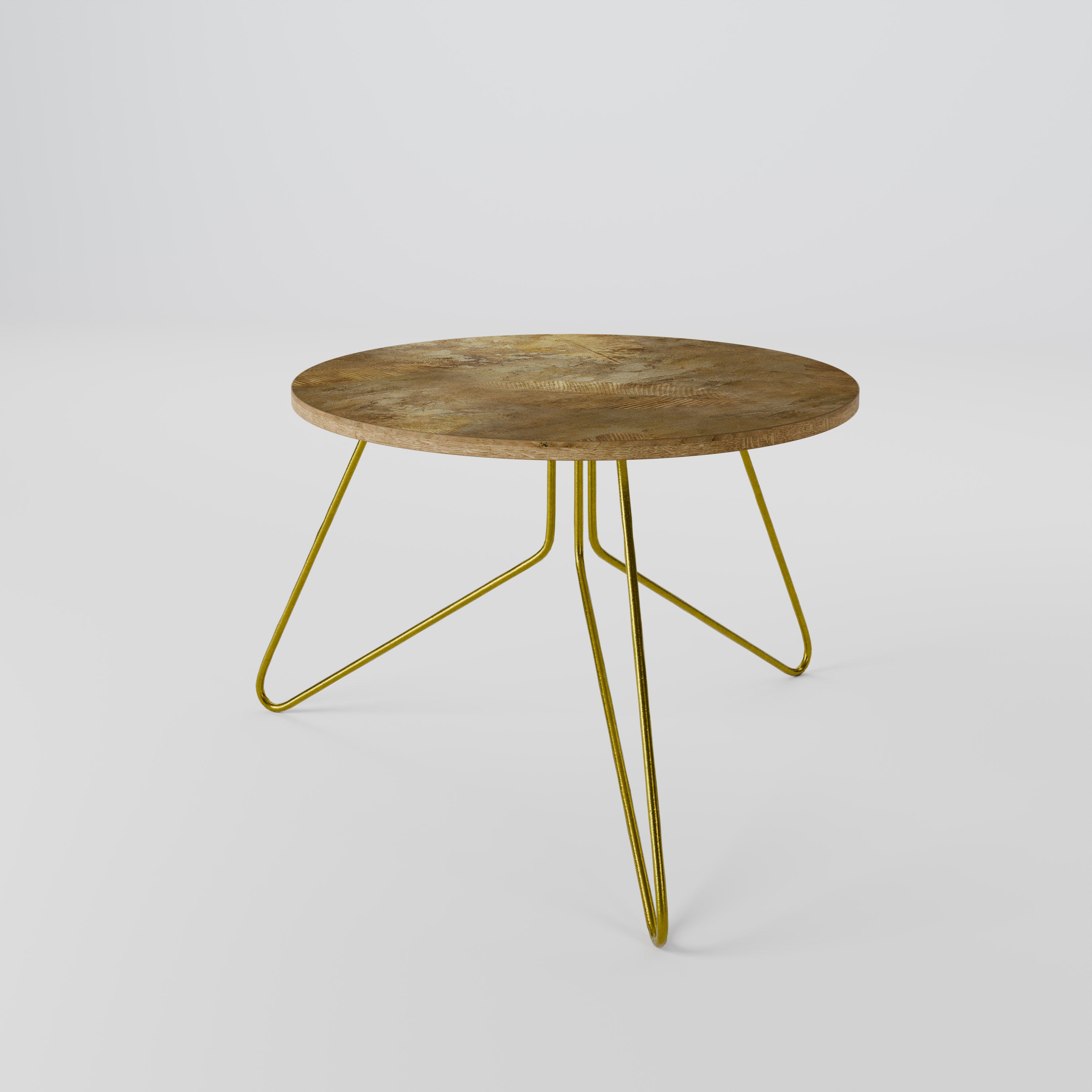 GILDED LEAF CASCADE Coffee Table