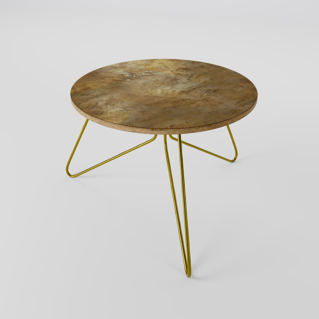 GILDED LEAF CASCADE Coffee Table