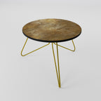 GILDED LEAF CASCADE Coffee Table