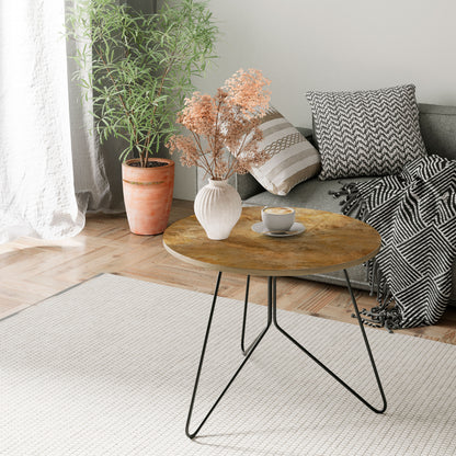 GILDED LEAF CASCADE Coffee Table