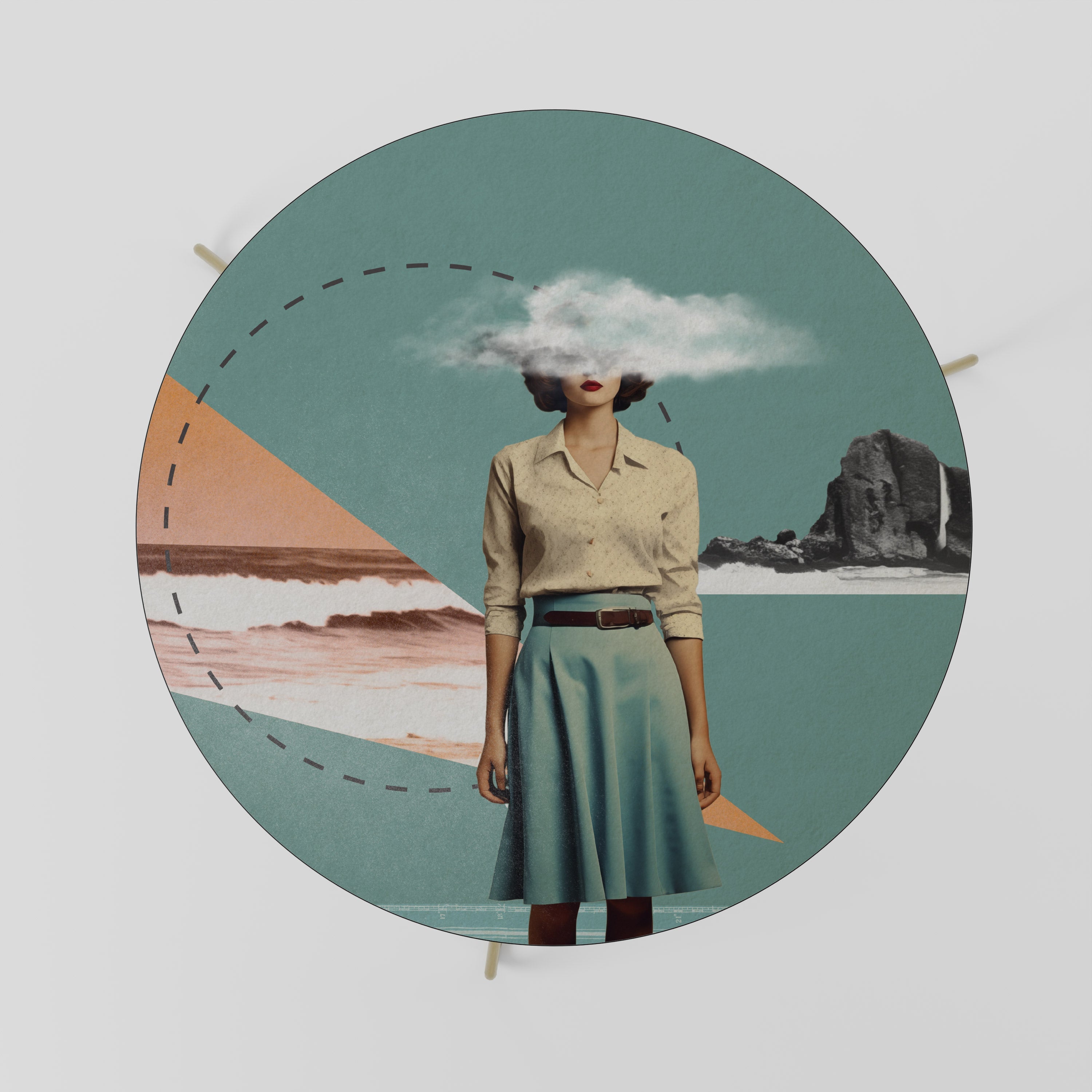 Table basse RESONANCE RÉTRO 69