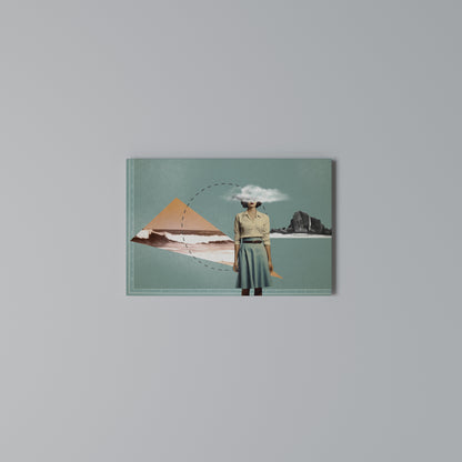 RETRO RESONANCE Horizontal Canvas Print