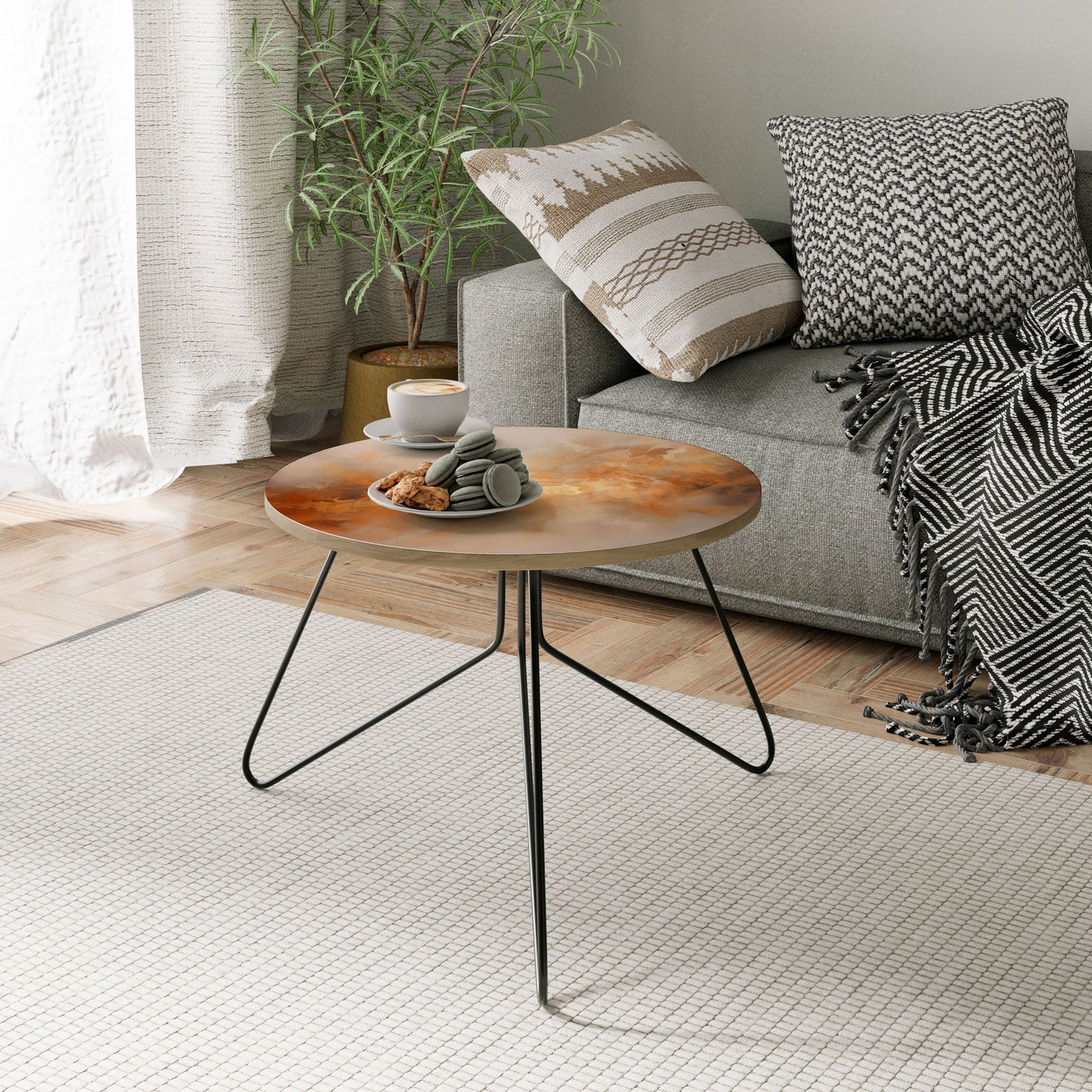 AMBER WHISPERS Coffee Table