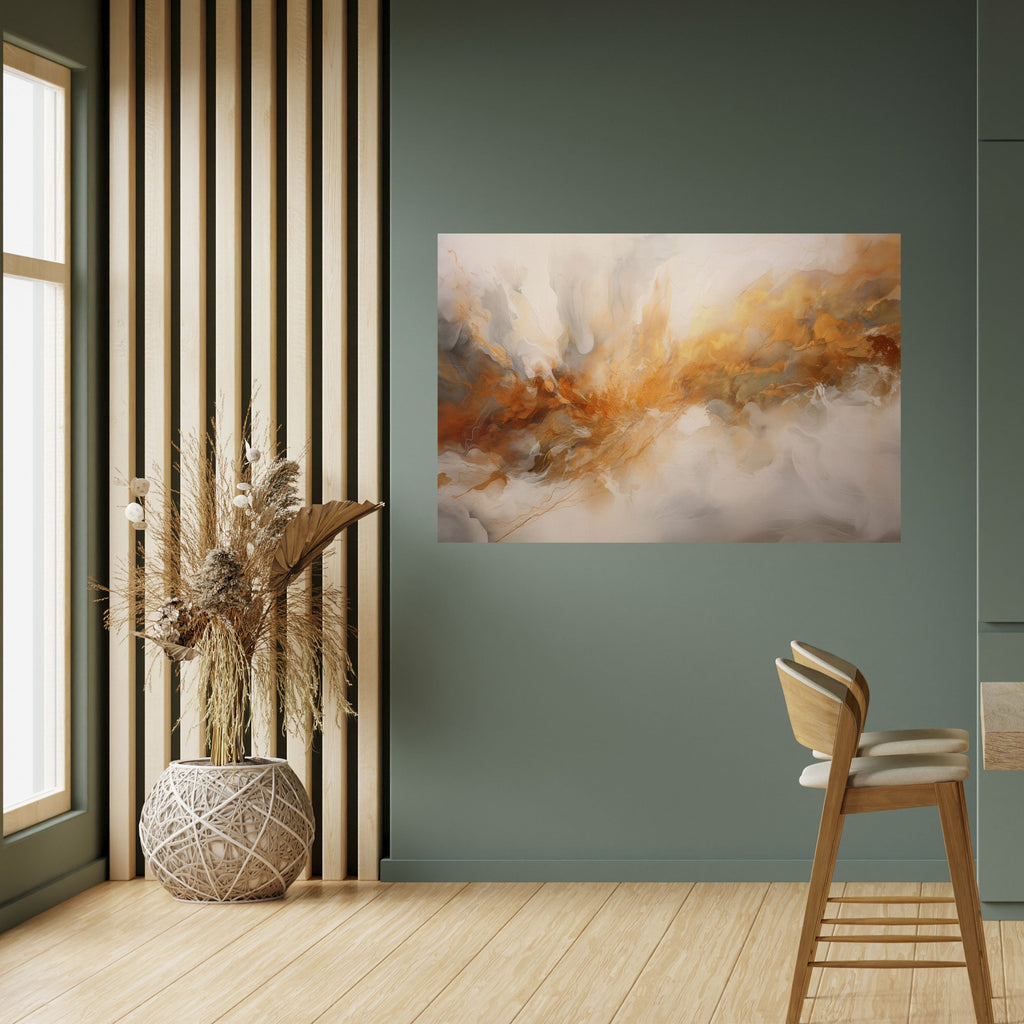 Affiche horizontale autocollante MOLTEN MELODIES