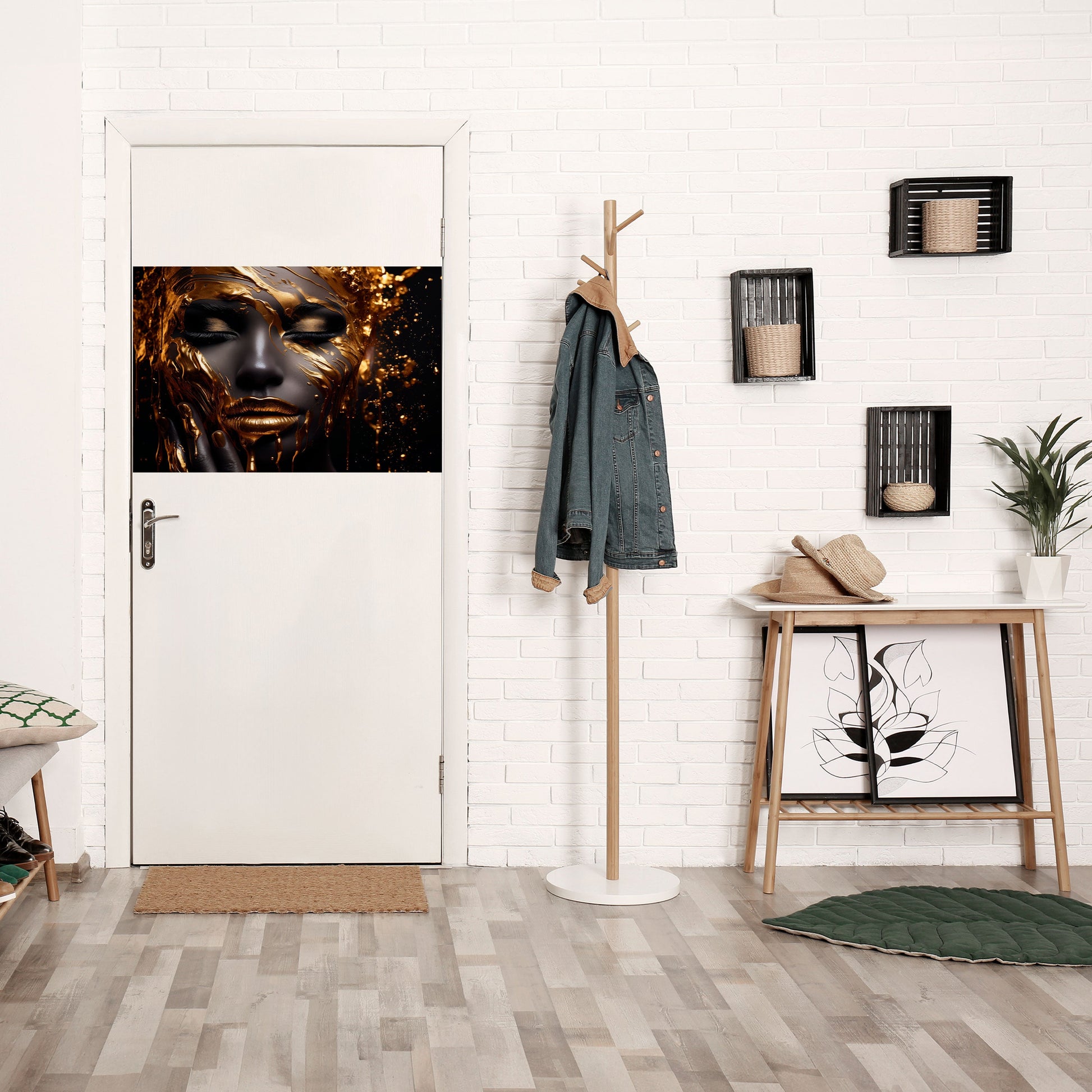 Affiche horizontale autocollante GOLDEN GODDESS