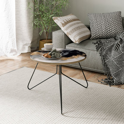 BLACK AND WHITE CONFLUENCE Coffee Table