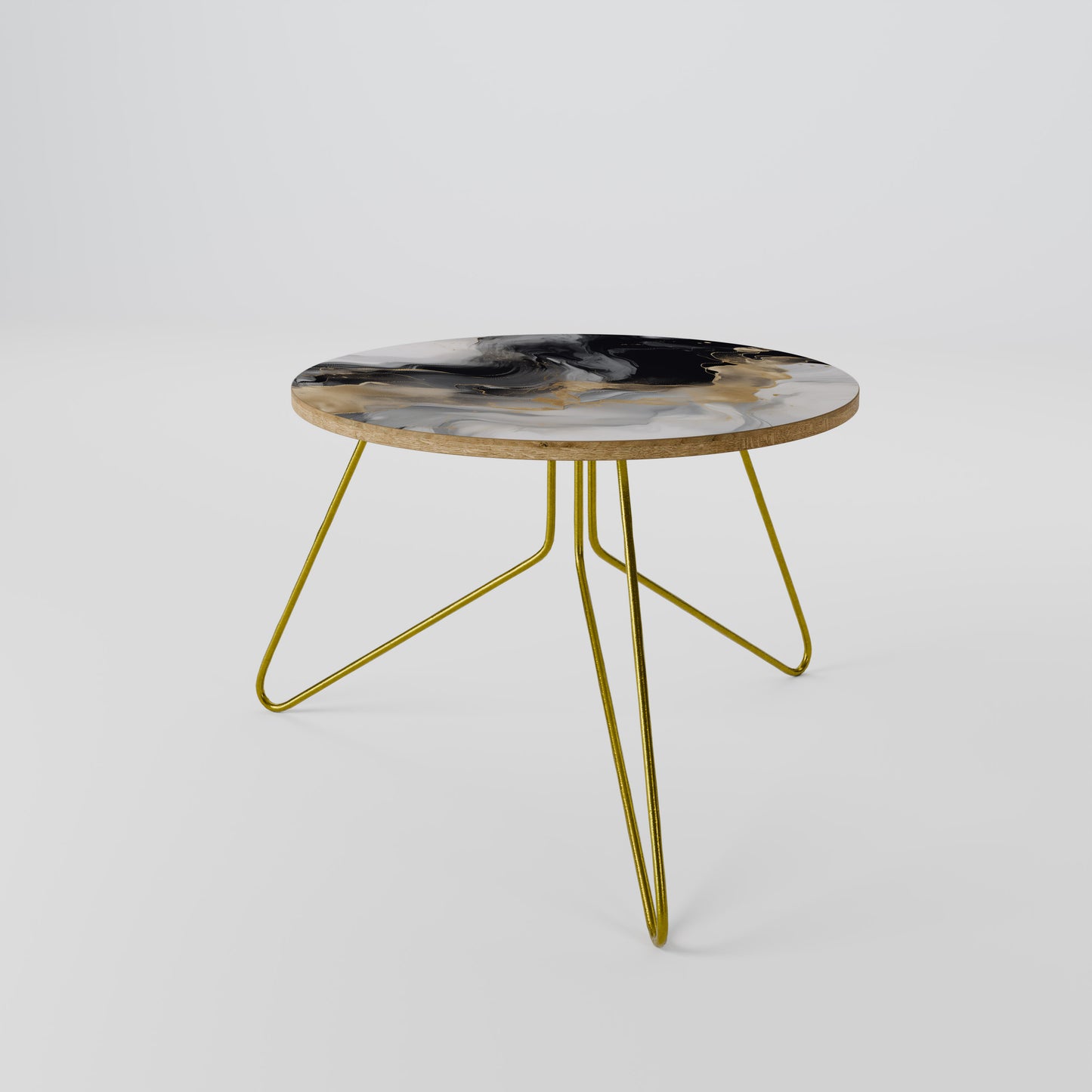 BLACK AND WHITE CONFLUENCE Coffee Table