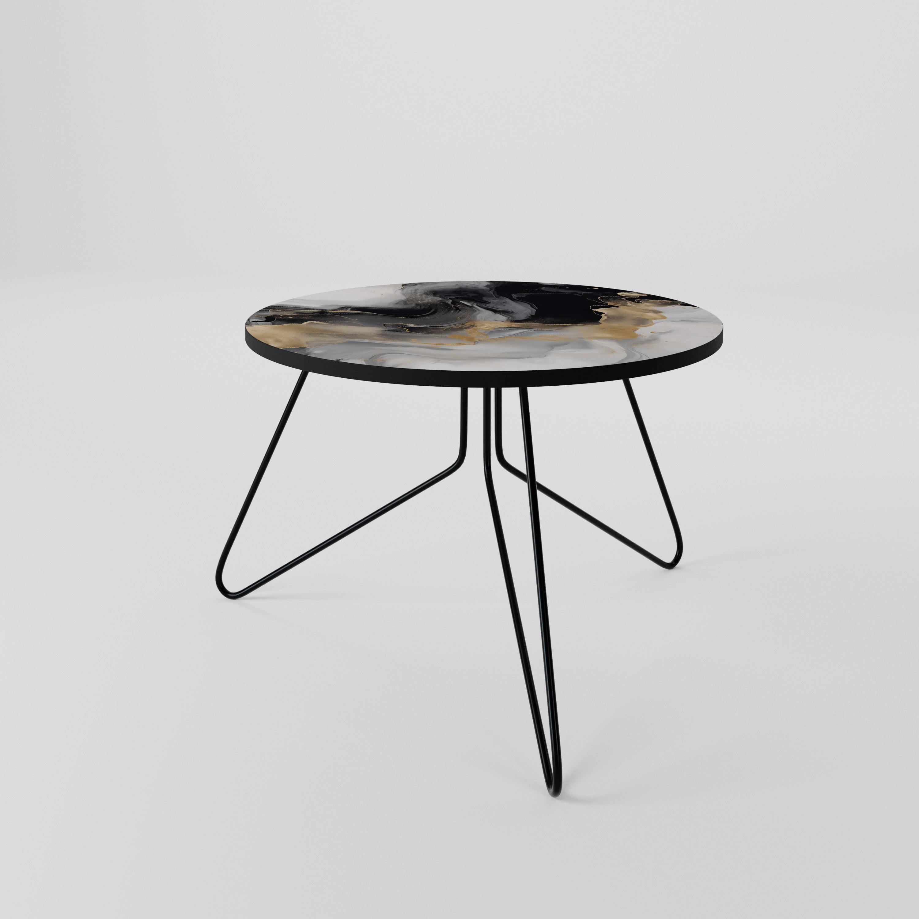 BLACK AND WHITE CONFLUENCE Coffee Table