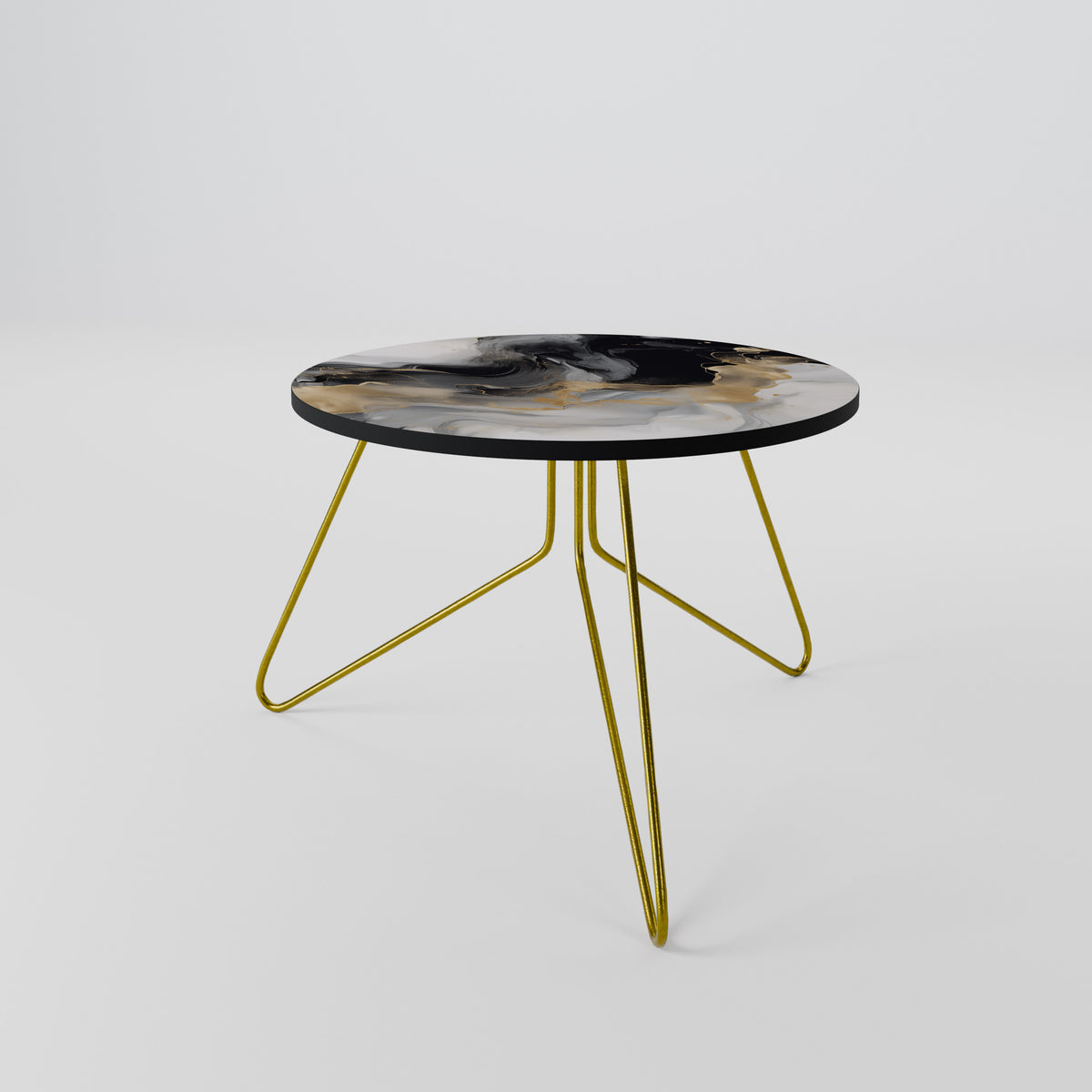 BLACK AND WHITE CONFLUENCE Coffee Table