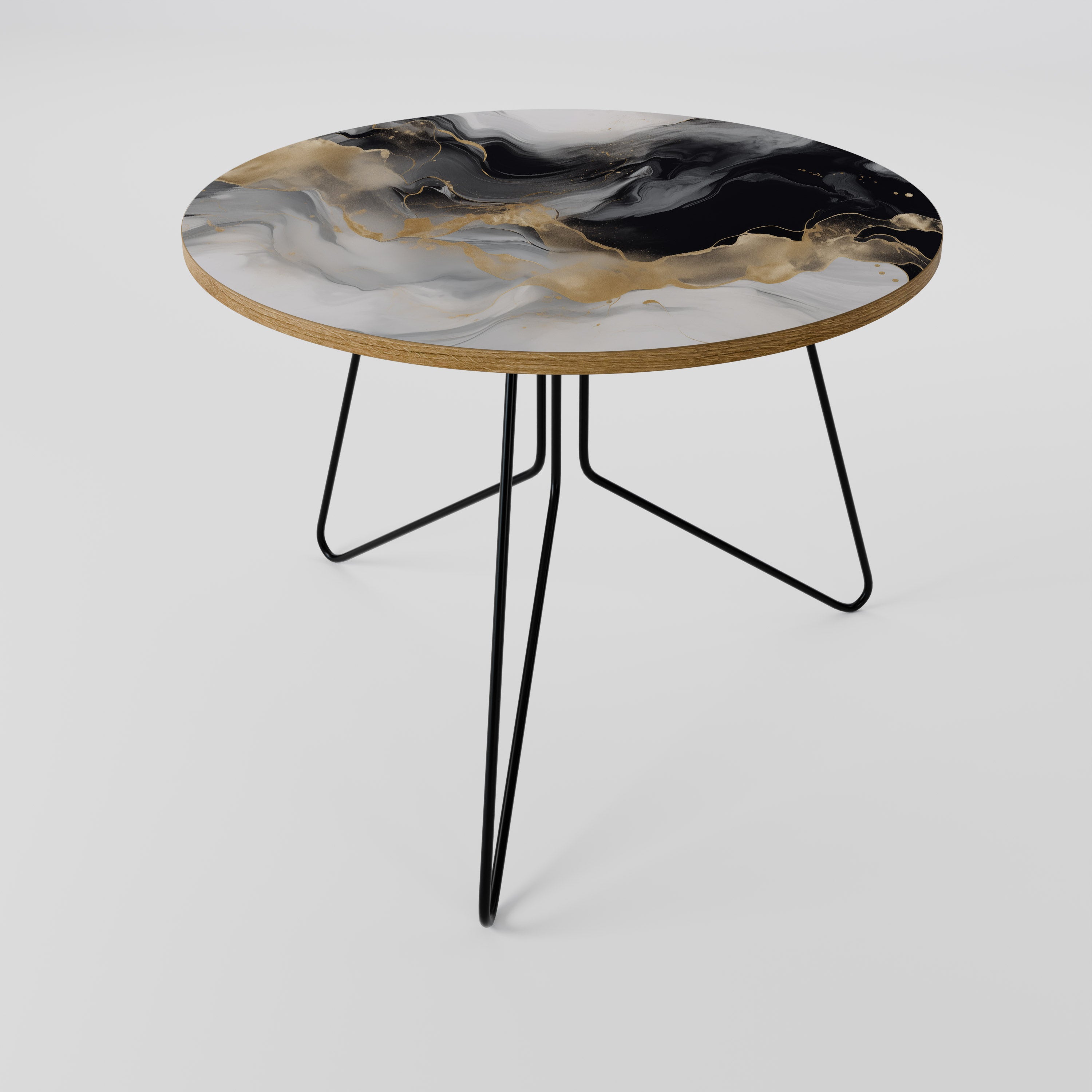 BLACK AND WHITE CONFLUENCE Coffee Table