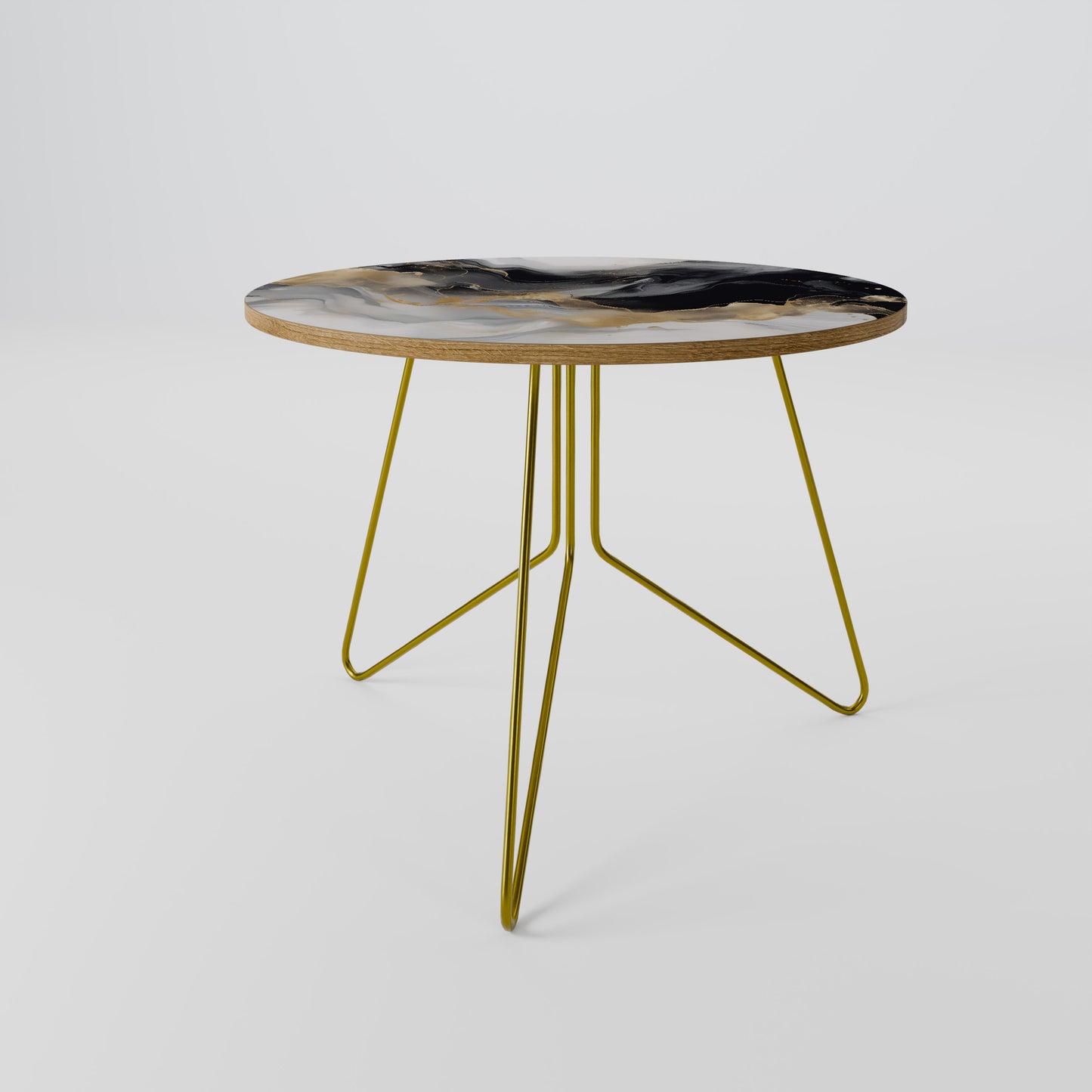 BLACK AND WHITE CONFLUENCE Coffee Table