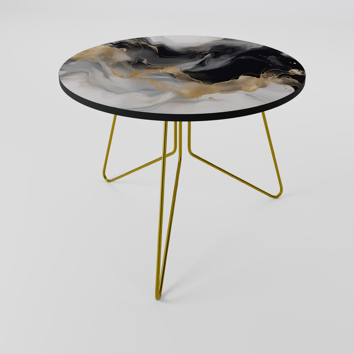 BLACK AND WHITE CONFLUENCE Coffee Table