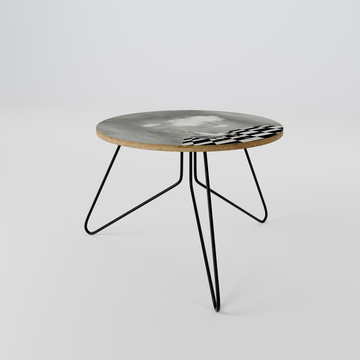 CHESS CLOUD SWAN Coffee Table